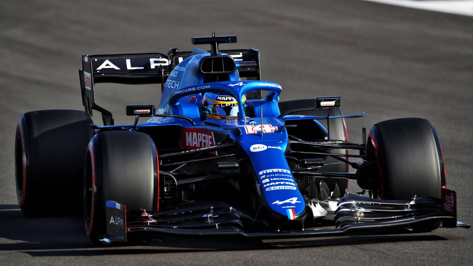 Fernando Alonso (ESP) Alpine F1 Team A521.