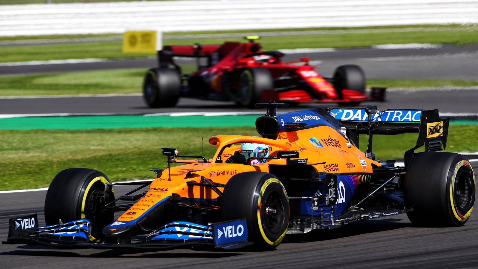 Daniel Ricciardo (AUS) McLaren MCL35M.