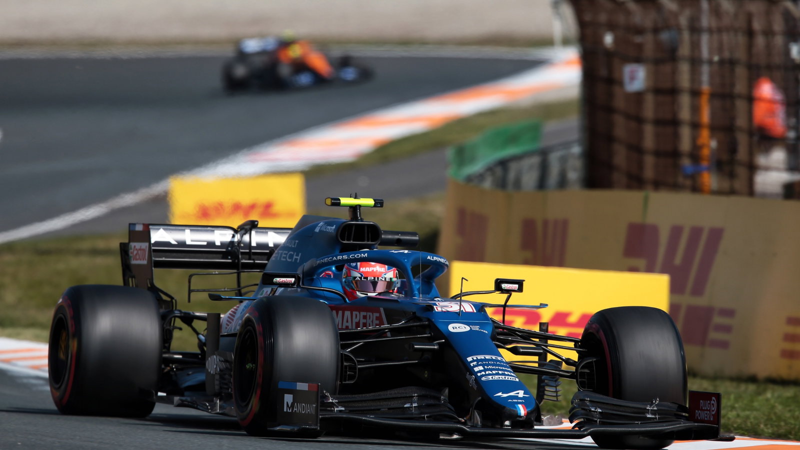 Esteban Ocon (FRA) Alpine F1 Team A521.