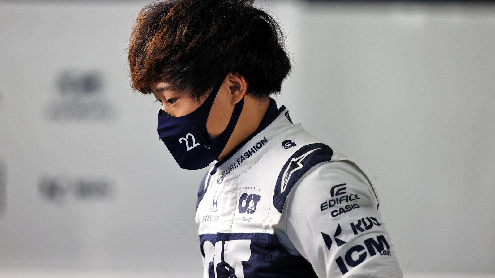 Yuki Tsunoda (JPN) AlphaTauri.