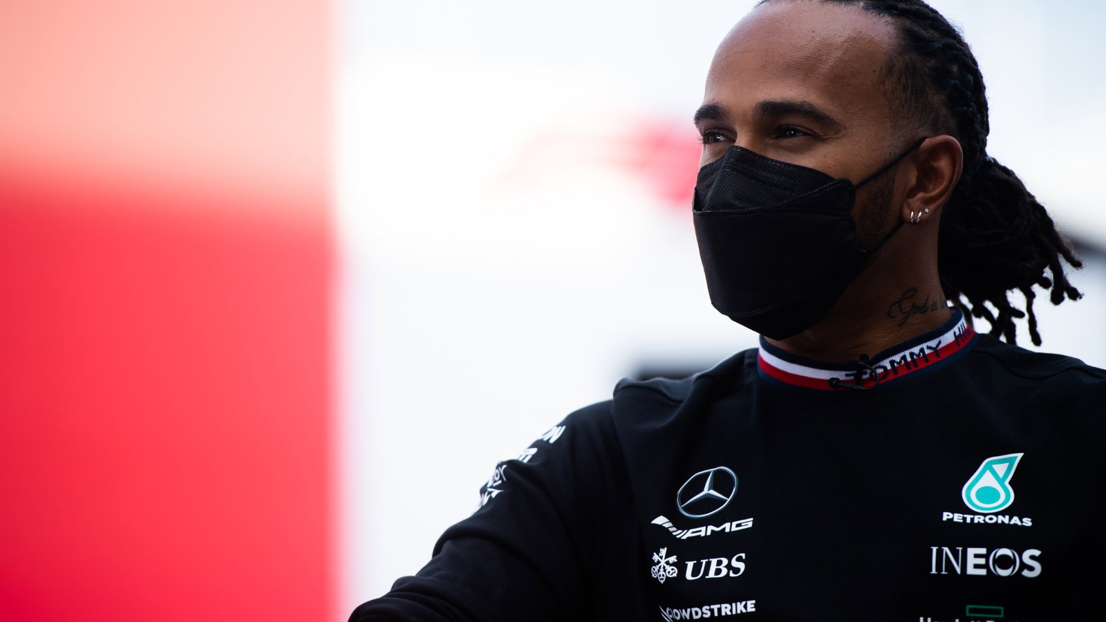 Lewis Hamilton (GBR) Mercedes AMG F1.