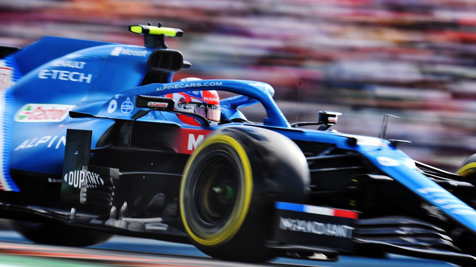 Esteban Ocon (FRA) Alpine F1 Team A521.