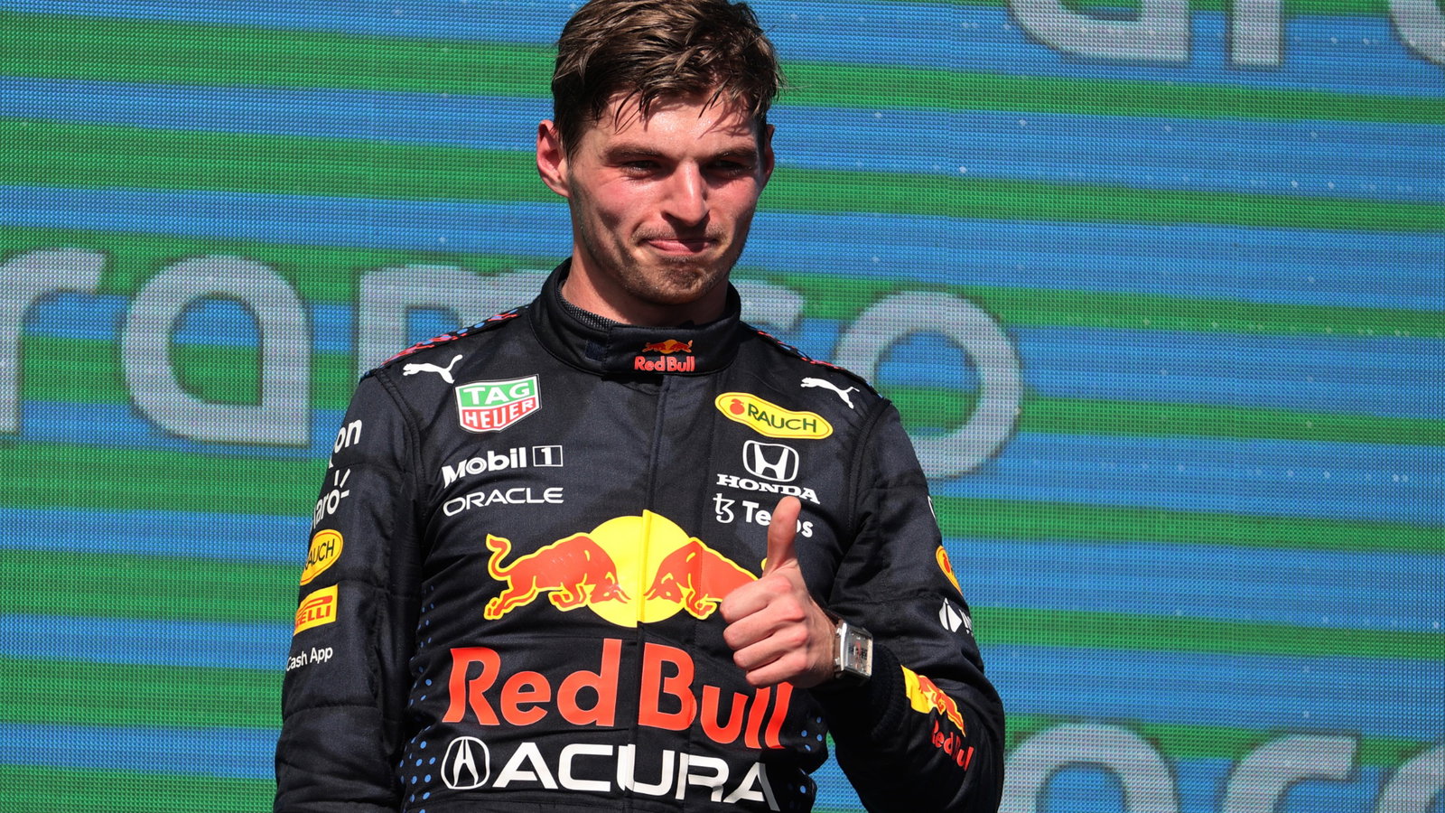 1st place Max Verstappen (NLD) Red Bull Racing.