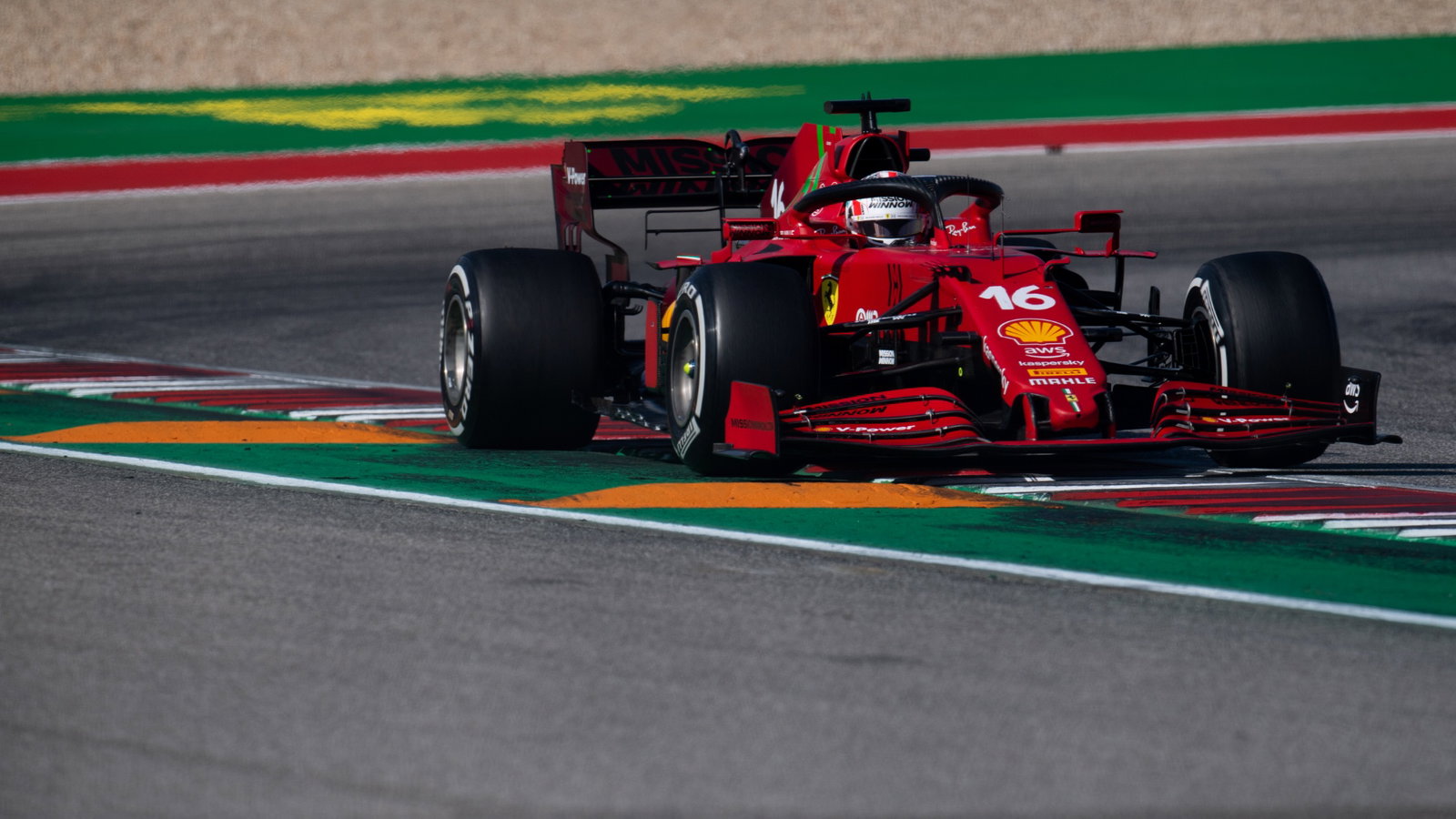 Charles Leclerc (MON) Ferrari SF-21.