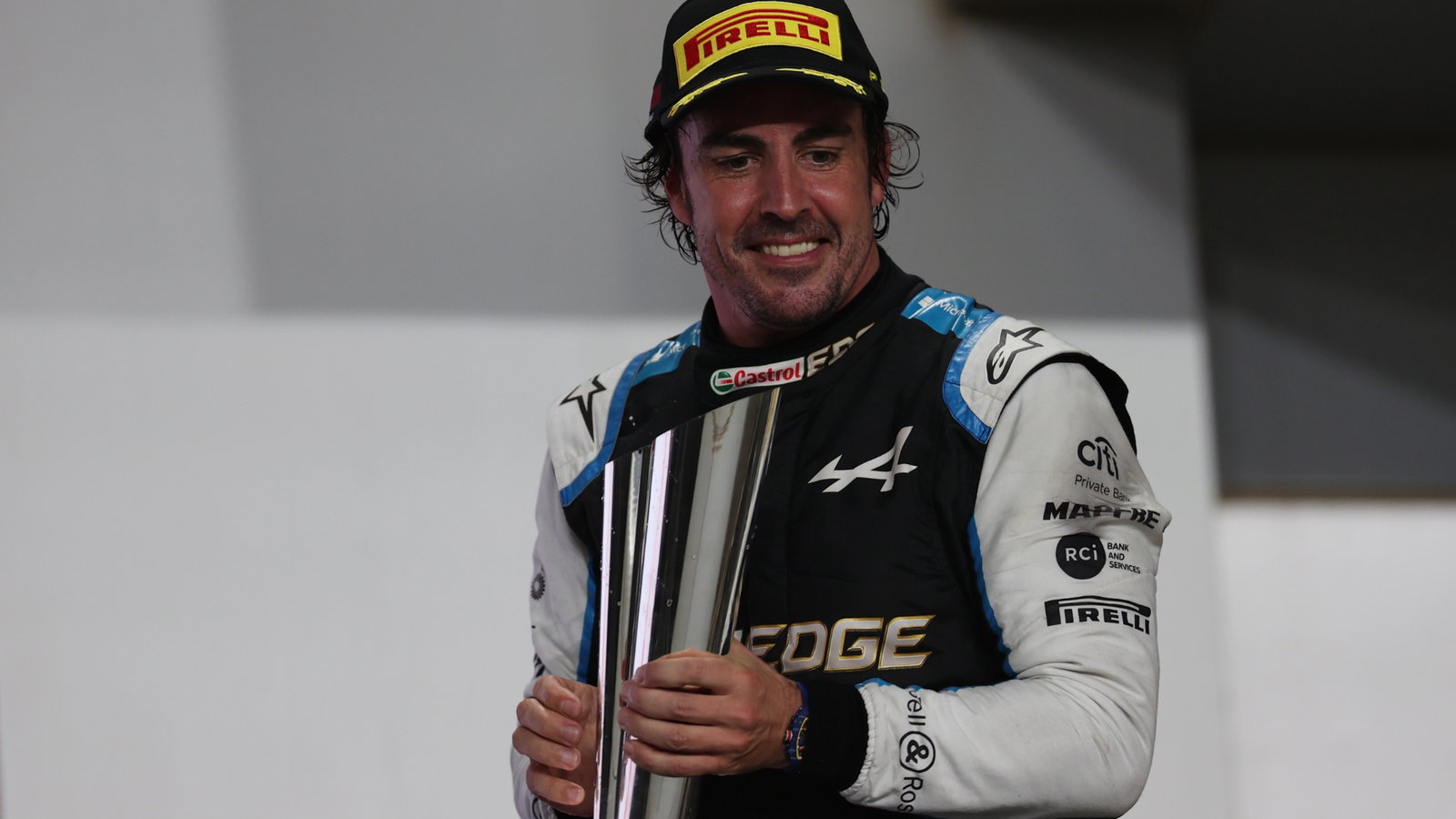 3rd place Fernando Alonso (ESP) Alpine F1 Team.