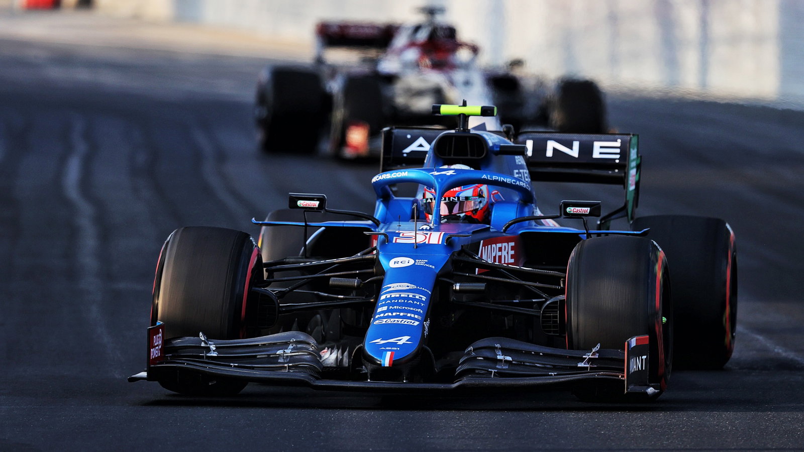 Esteban Ocon (FRA) Alpine F1 Team A521.