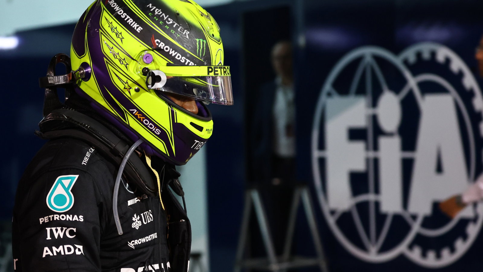 3rd place Lewis Hamilton (GBR) Mercedes AMG F1.