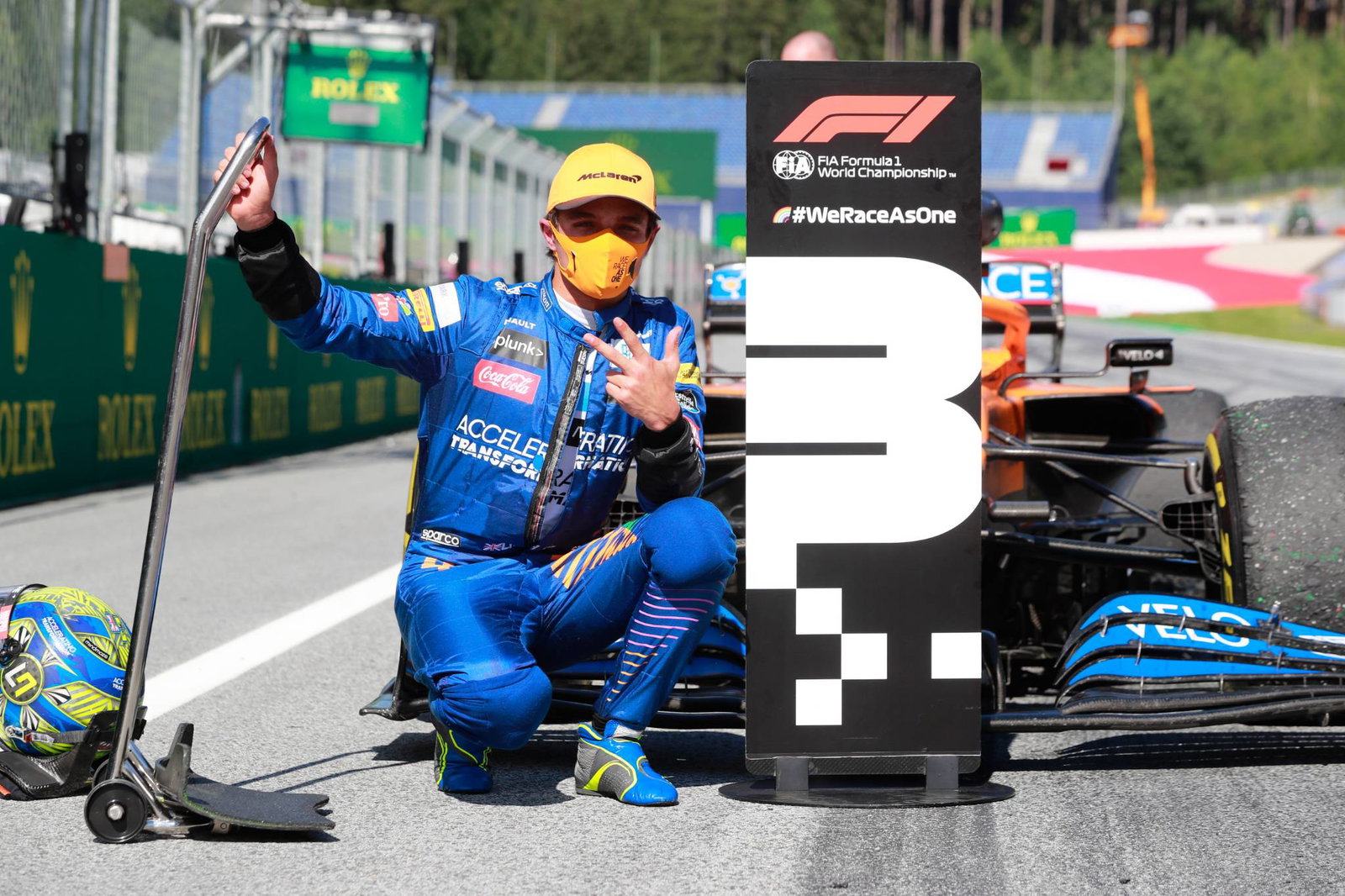 Lewis Hamilton more than halfway towards an F1 race ban