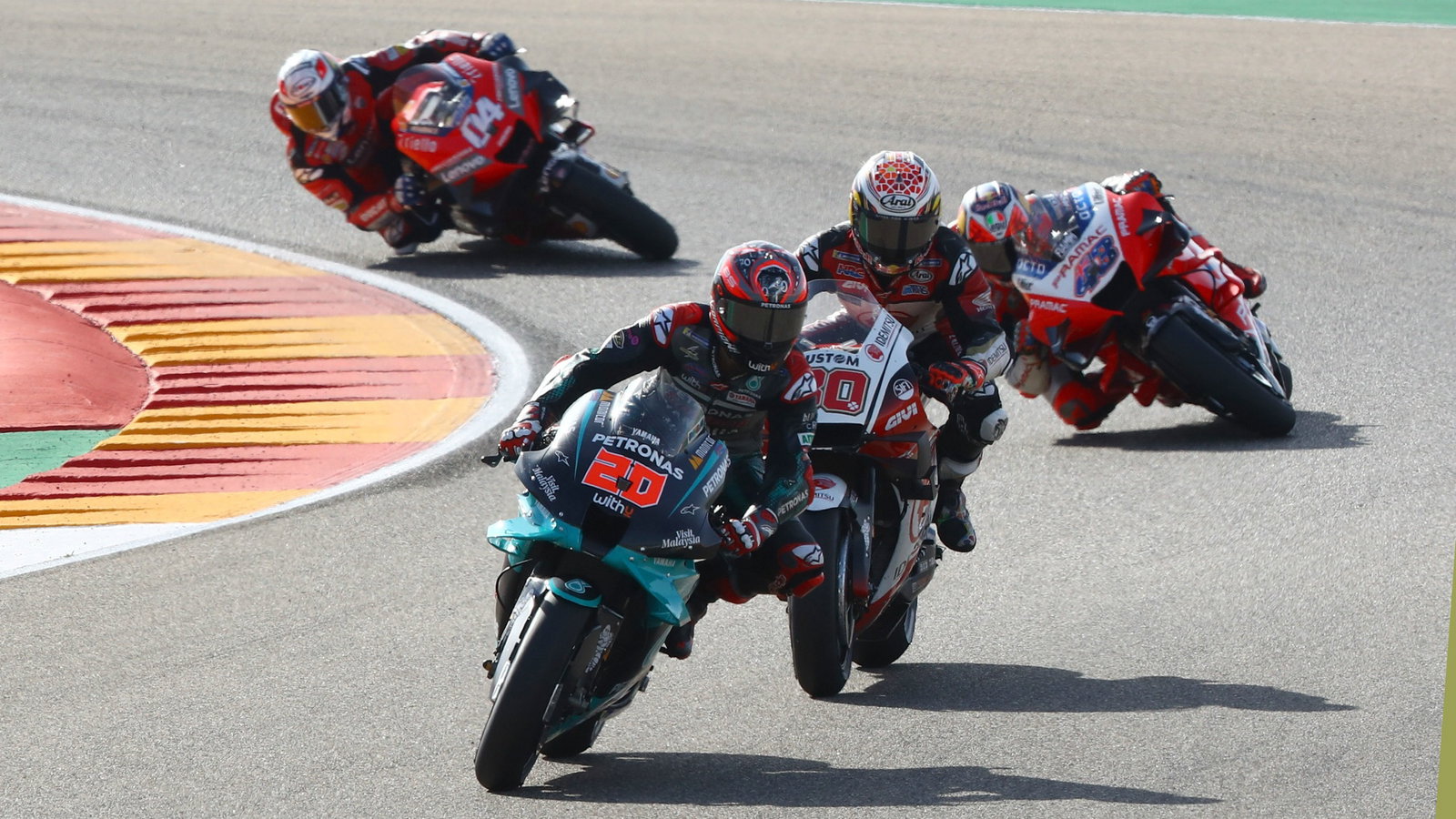 Fabio Quartararo , MotoGP race, Aragon MotoGP. 18 October 2020