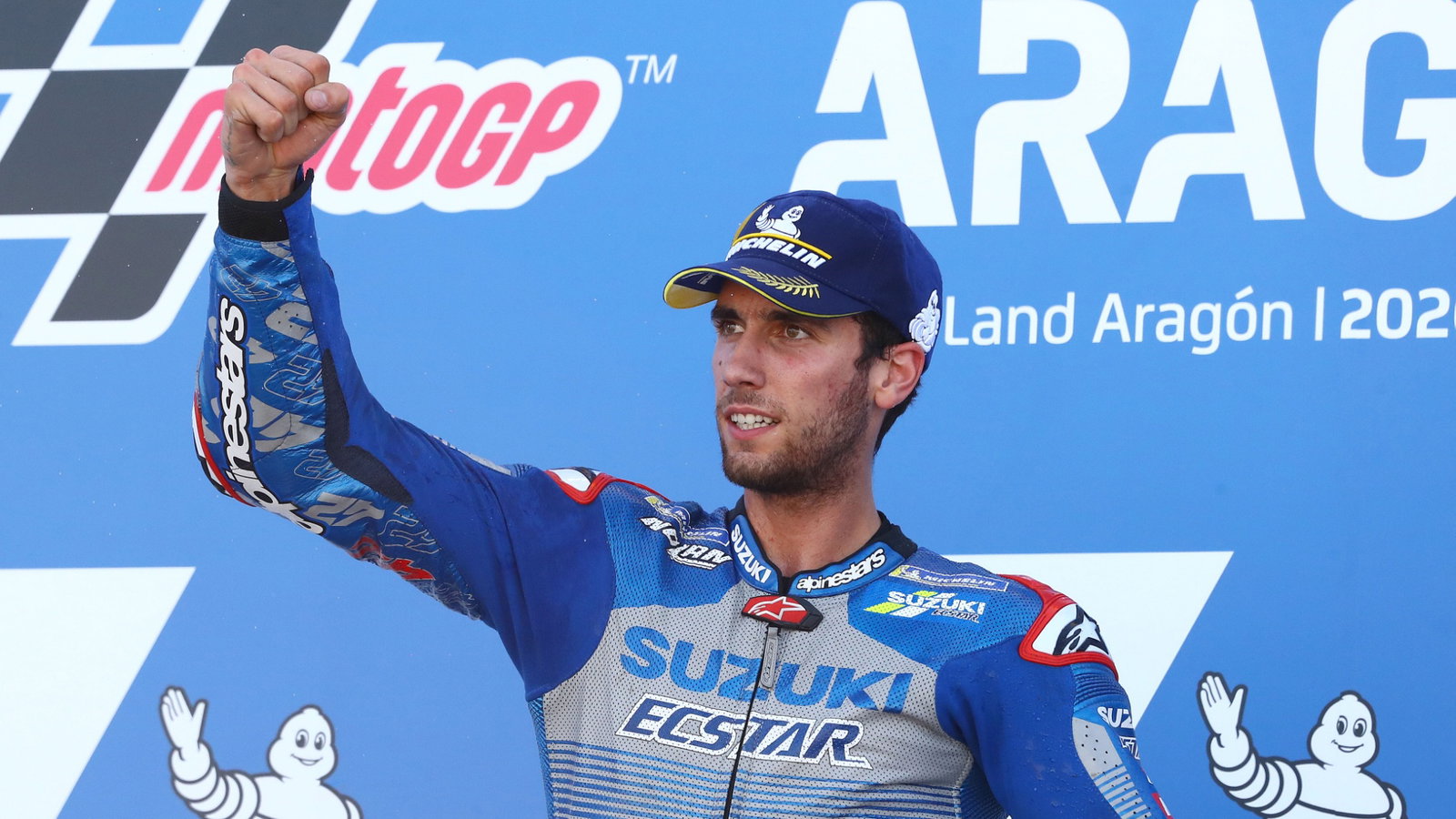 Alex Rins , MotoGP race, Aragon MotoGP. 18 October 2020