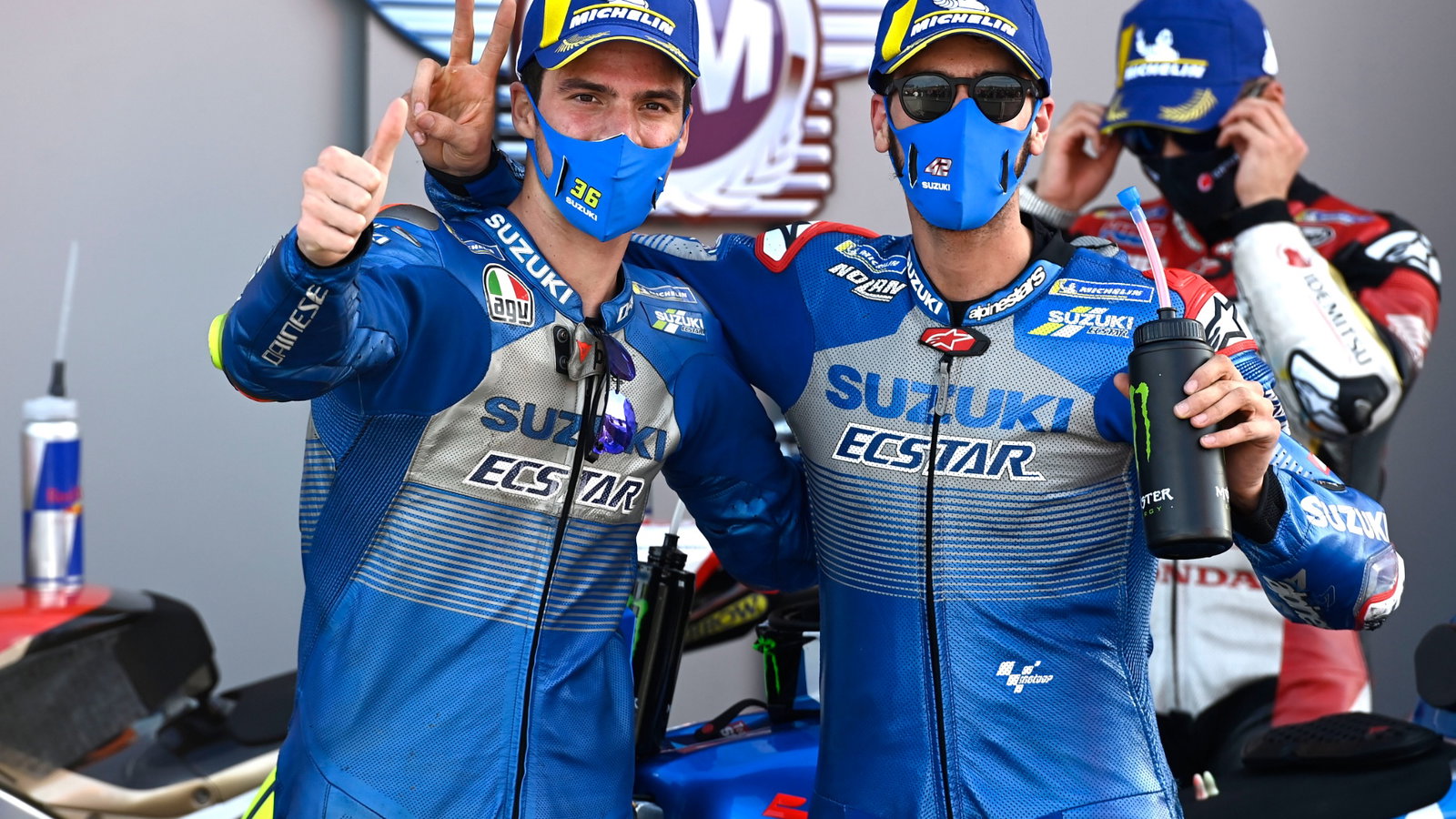 Joan Mir, Alex Rins, European MotoGP race, 08 November 2020