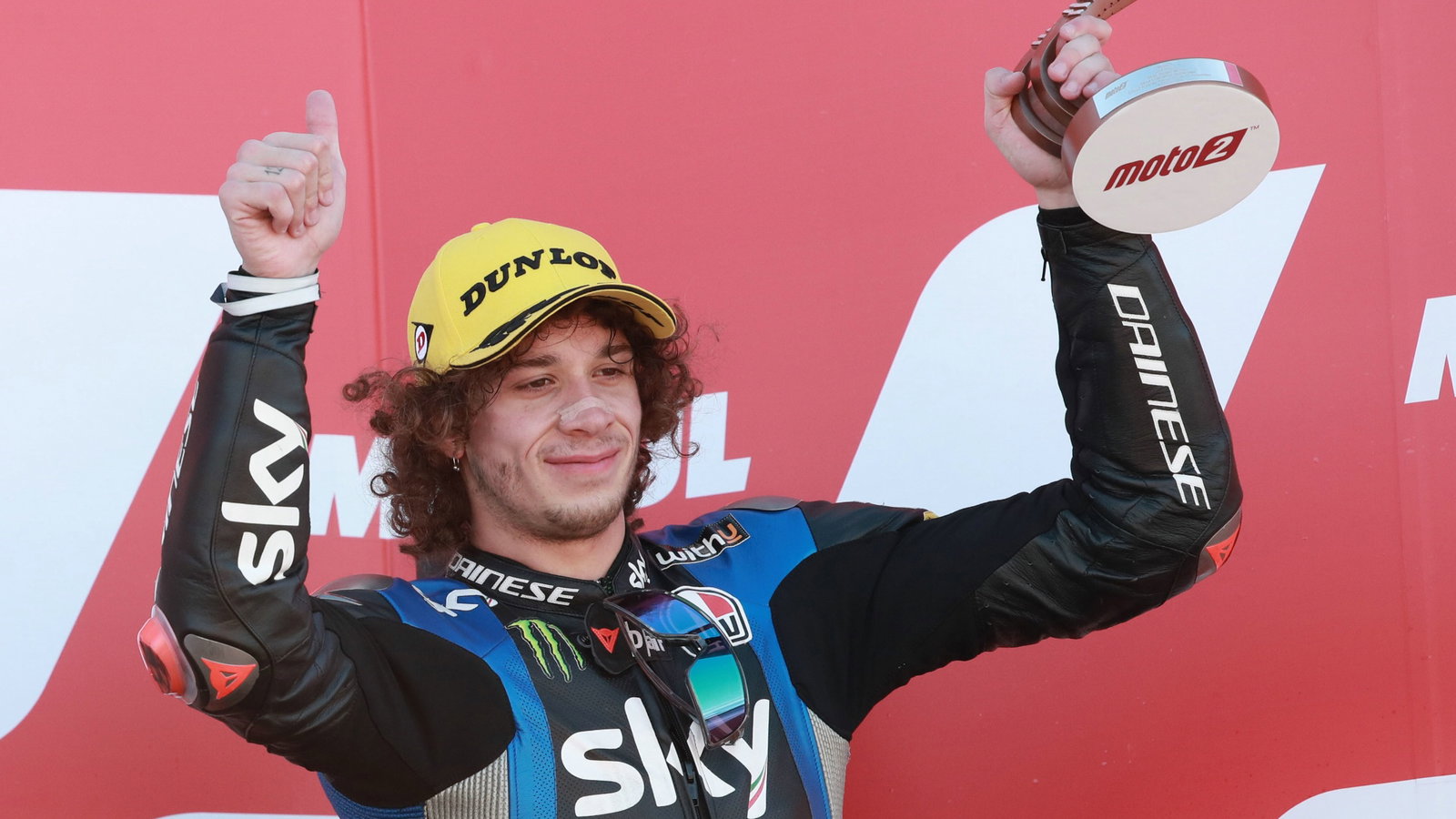 Marco Bezzecchi Moto2 race, Valencia MotoGP 15 Novenber 2020