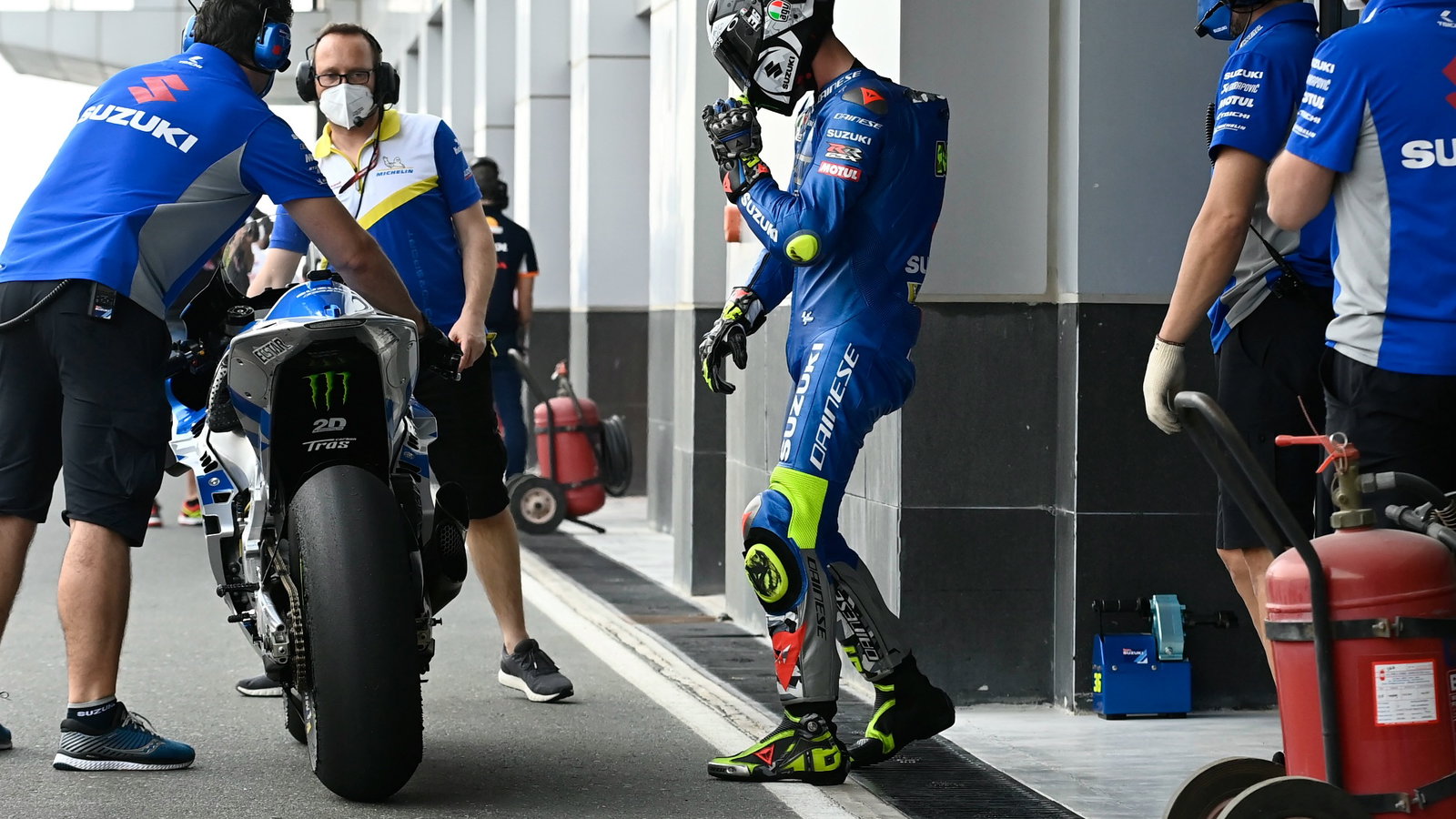 Joan Mir, Qatar MotoGP test, 10 March 2021