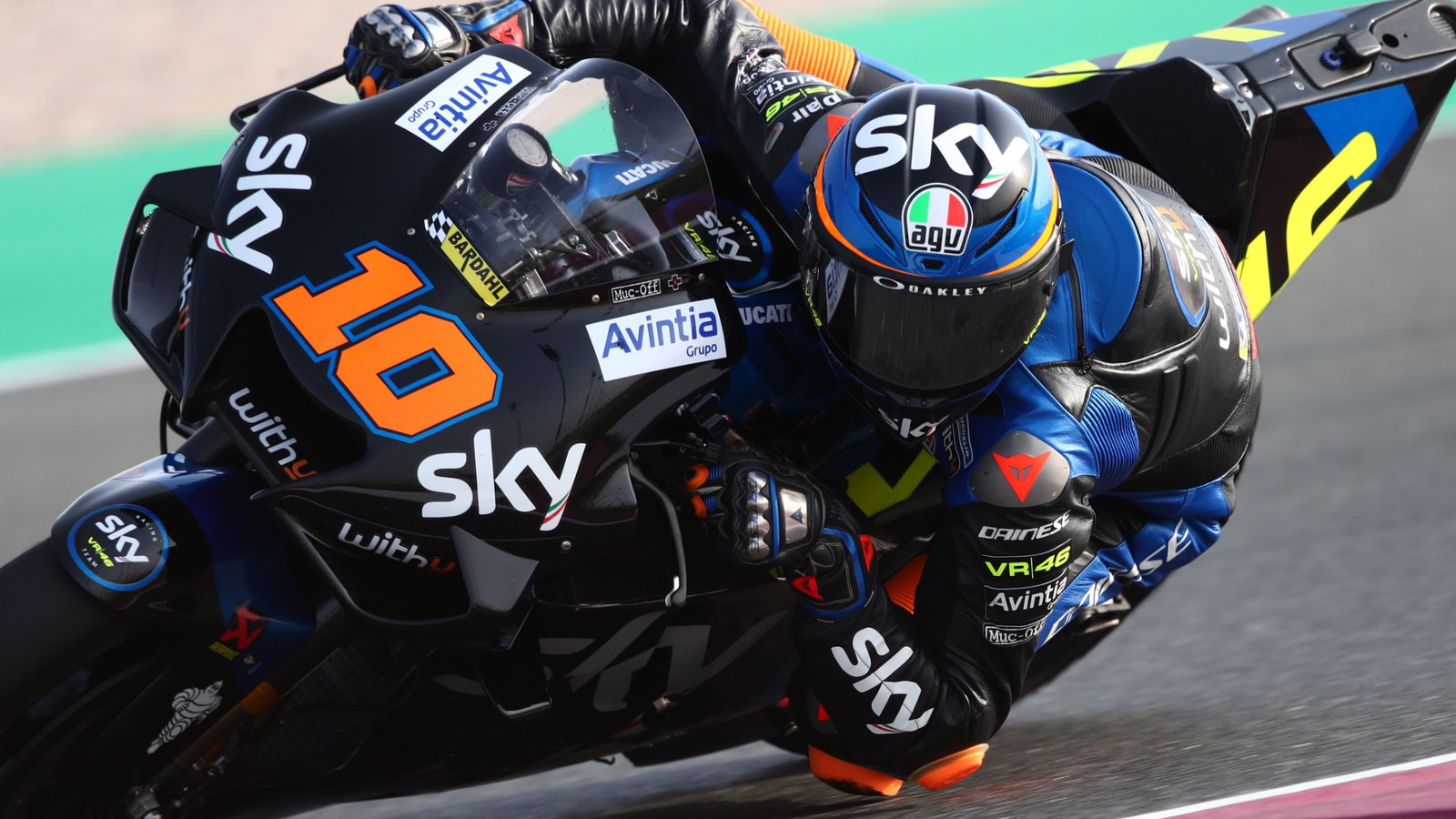 Luca Marini Qatar MotoGP test, 11 March 2021