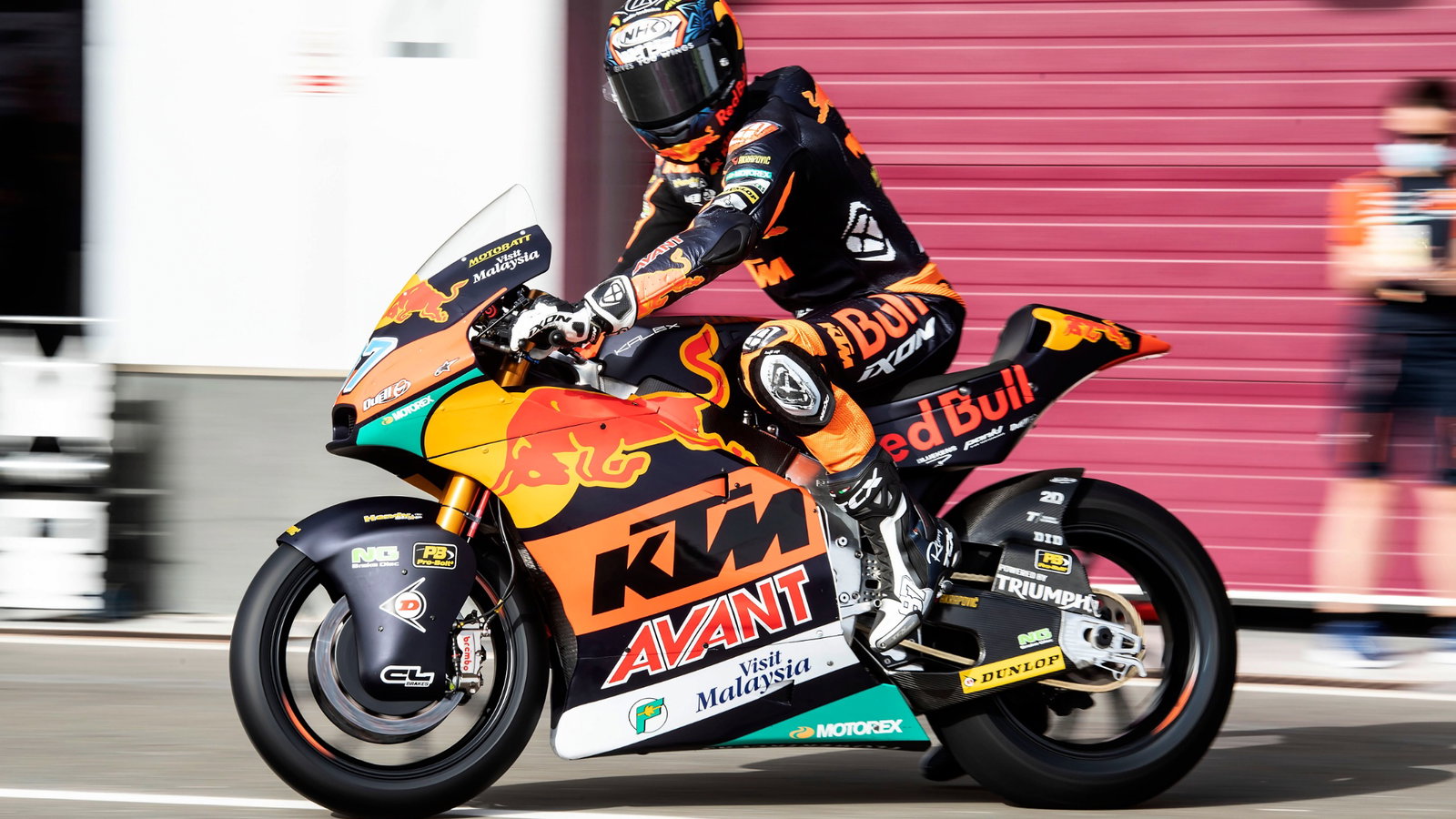Remy Gardner, Qatar Moto2 test, 20 March 2021