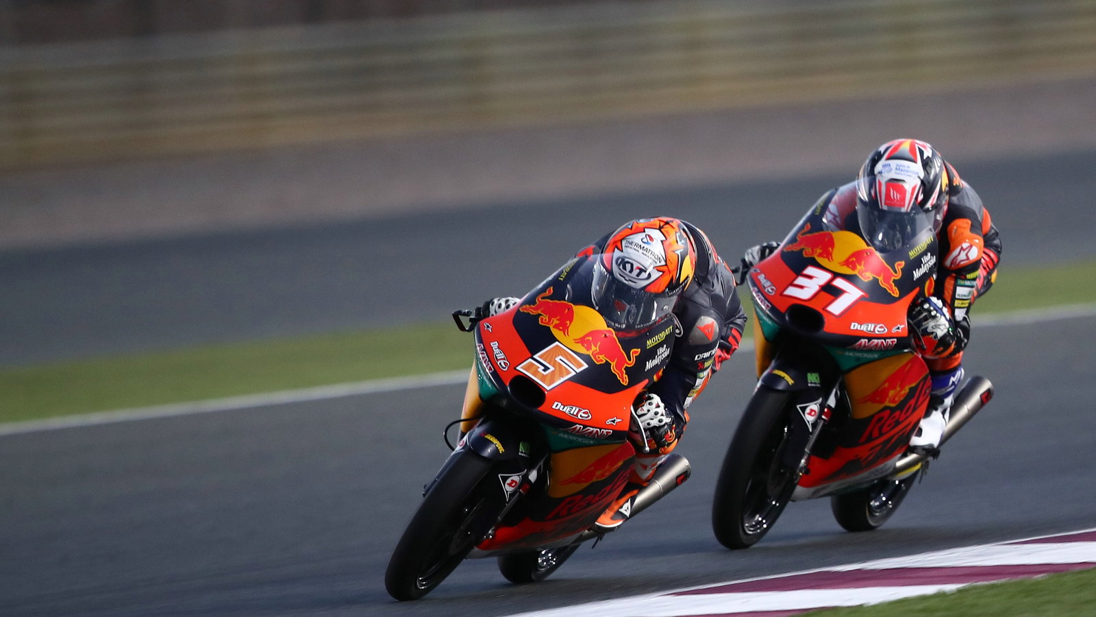 Jaume Masia Pedro Acosta Qatar Moto3 Test, 21 March 2021