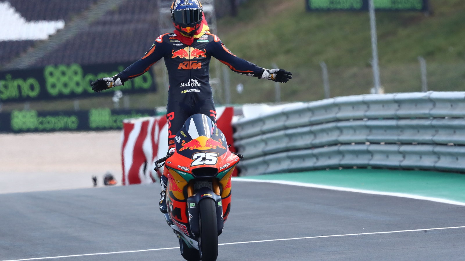 Raul Fernandez, Moto2 race, Portuguese MotoGP, 18 April 2021