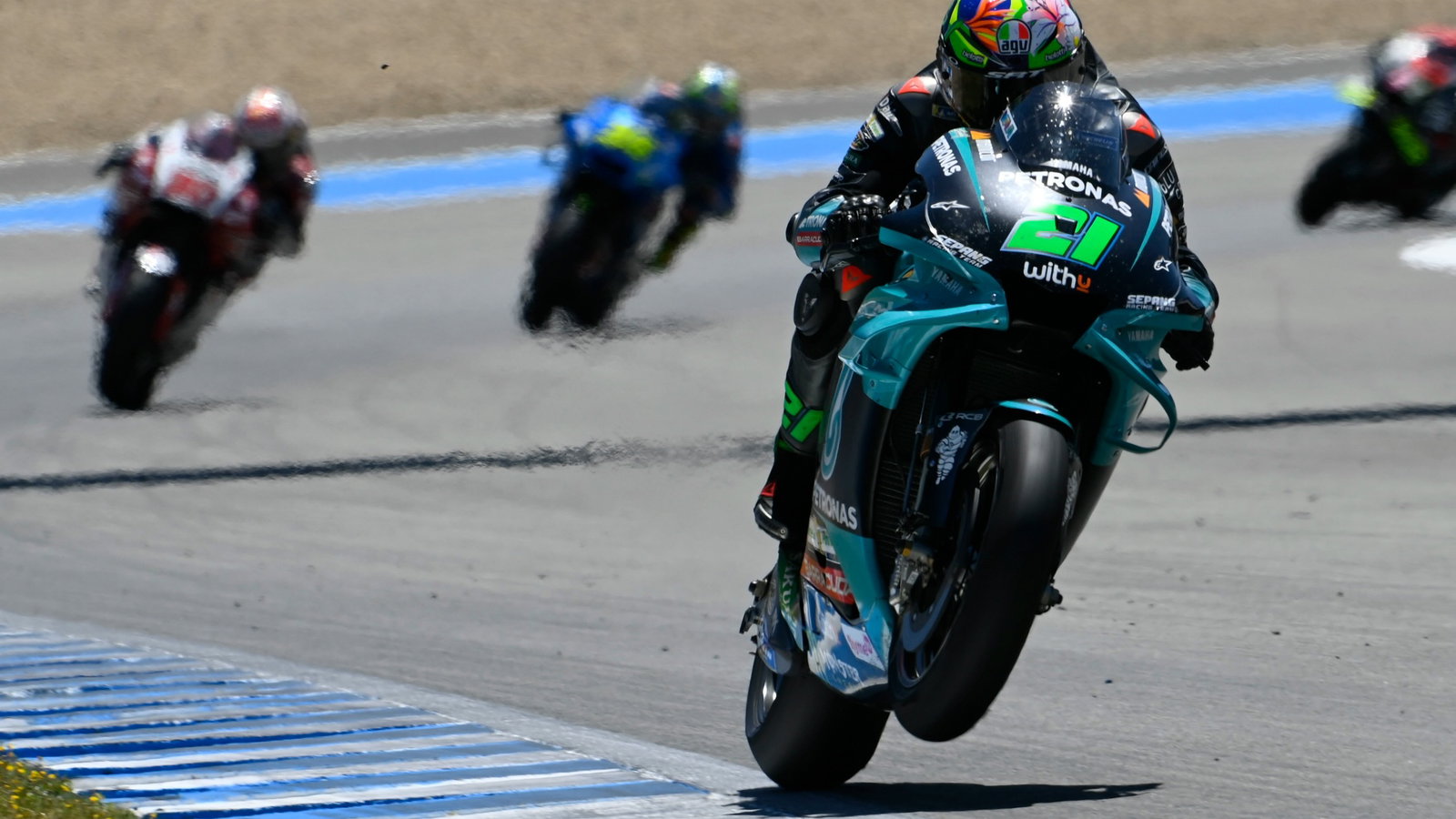 Franco Morbidelli, Spanish MotoGP race, 2 May 2021