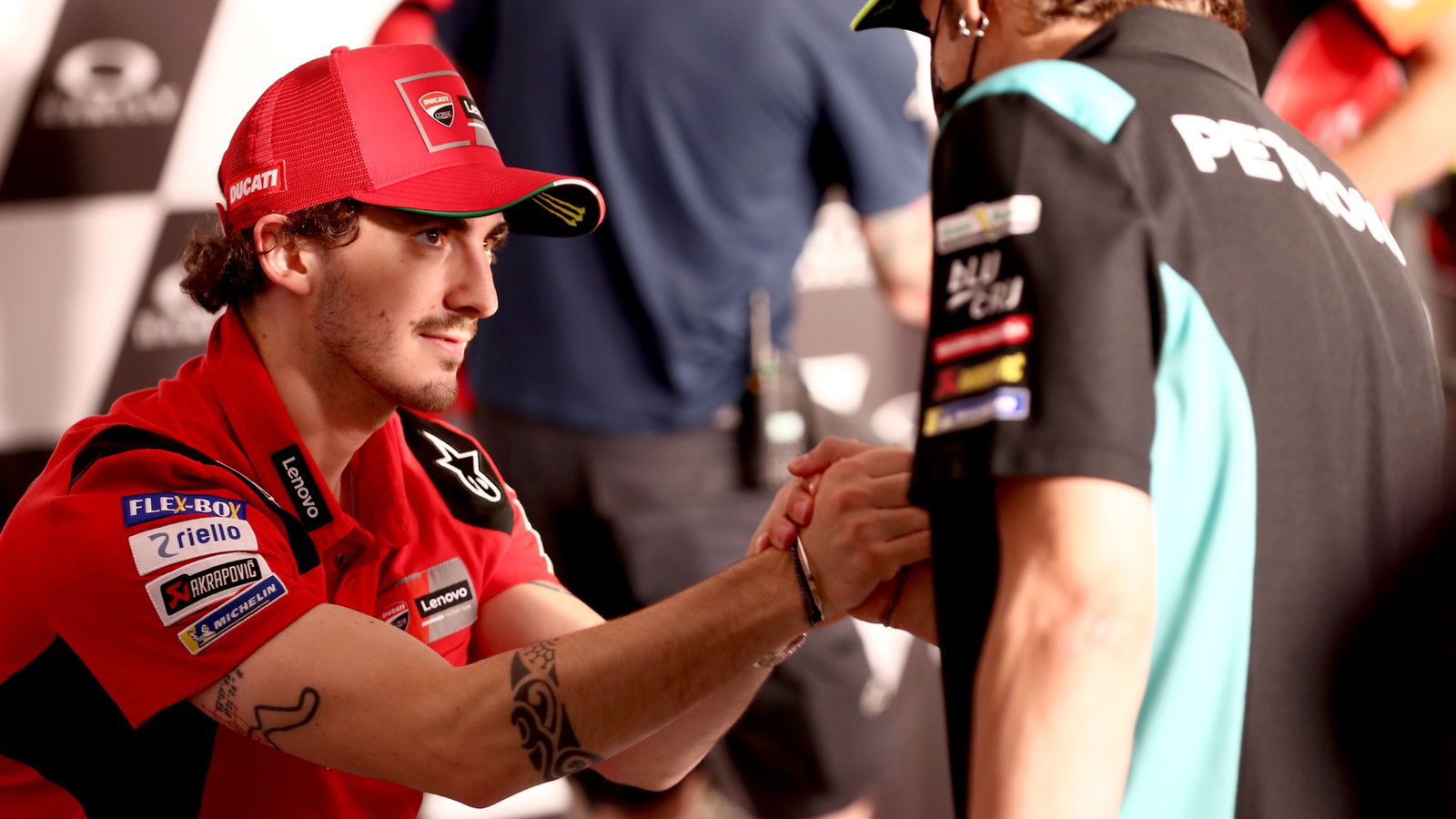 Francesco Bagnaia Valentino Rossi , Italian MotoGP, 27 May 2021