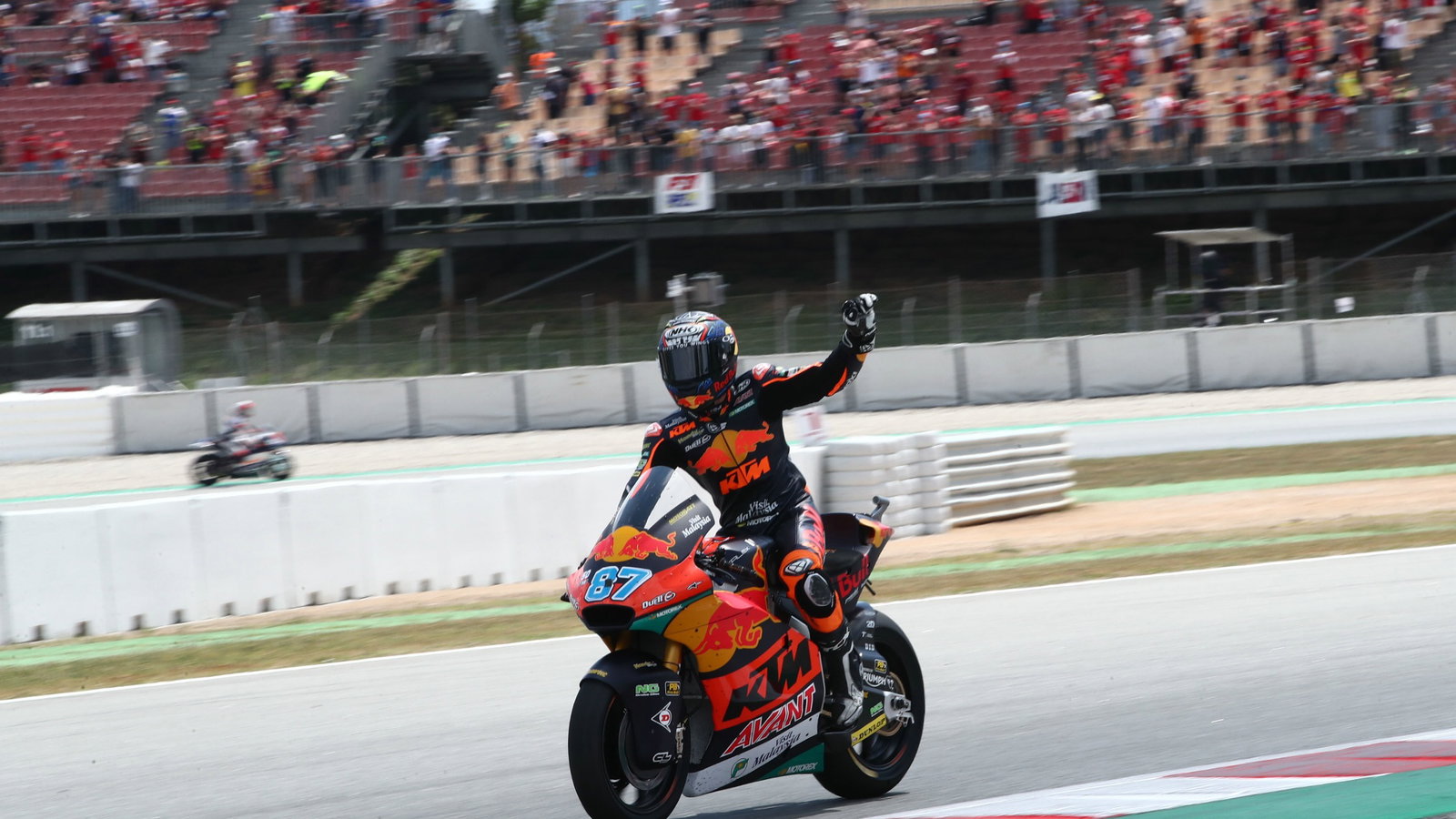 Remy Gardner, Moto2 race, Catalunya MotoGP, 6 June 2021
