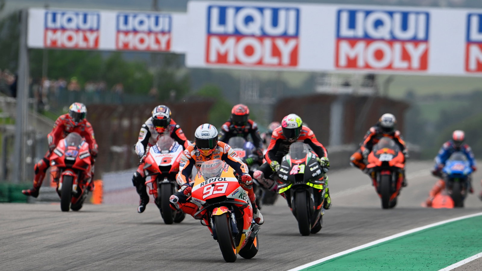 Marc Marquez, German MotoGP race, 20 June 2021