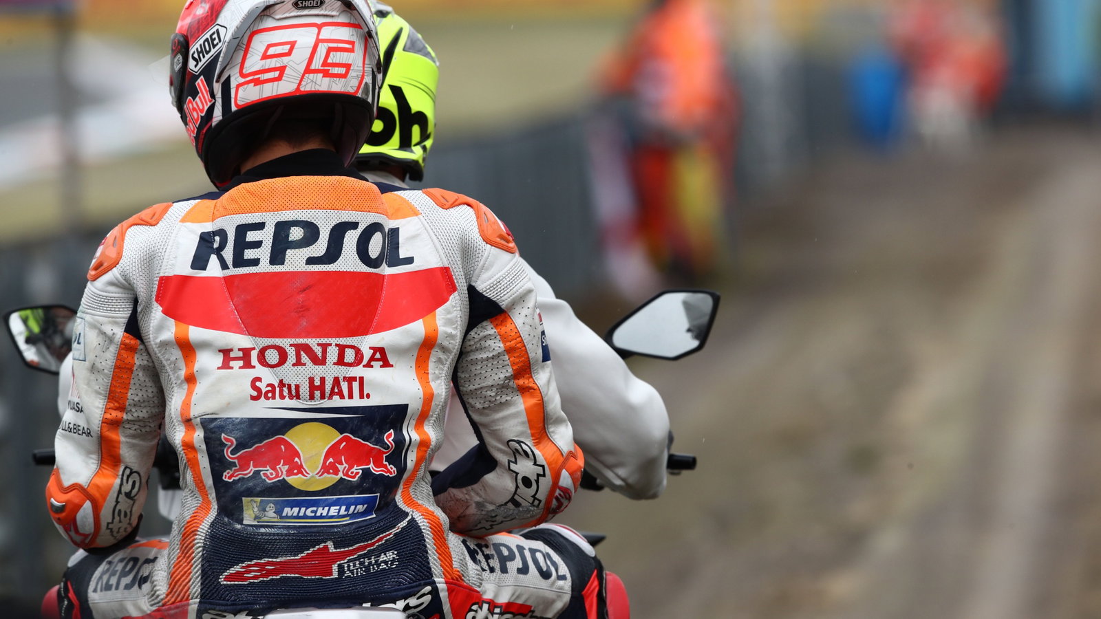 Marc Marquez after crash, Dutch MotoGP, 25 June 2021