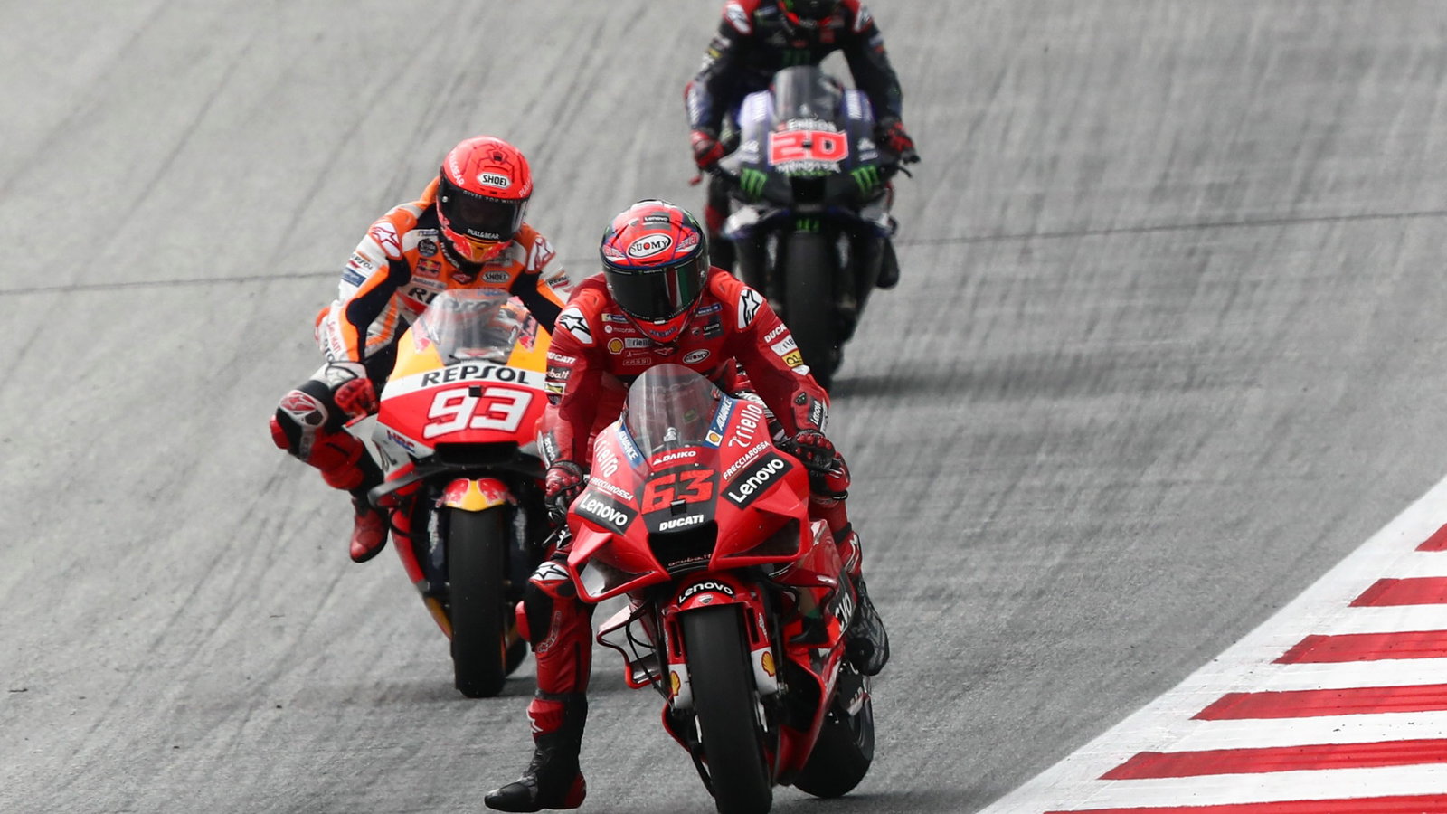 Francesco Bagnaia Marc Marquez MotoGP race, Austrian MotoGP, 15 August 2021