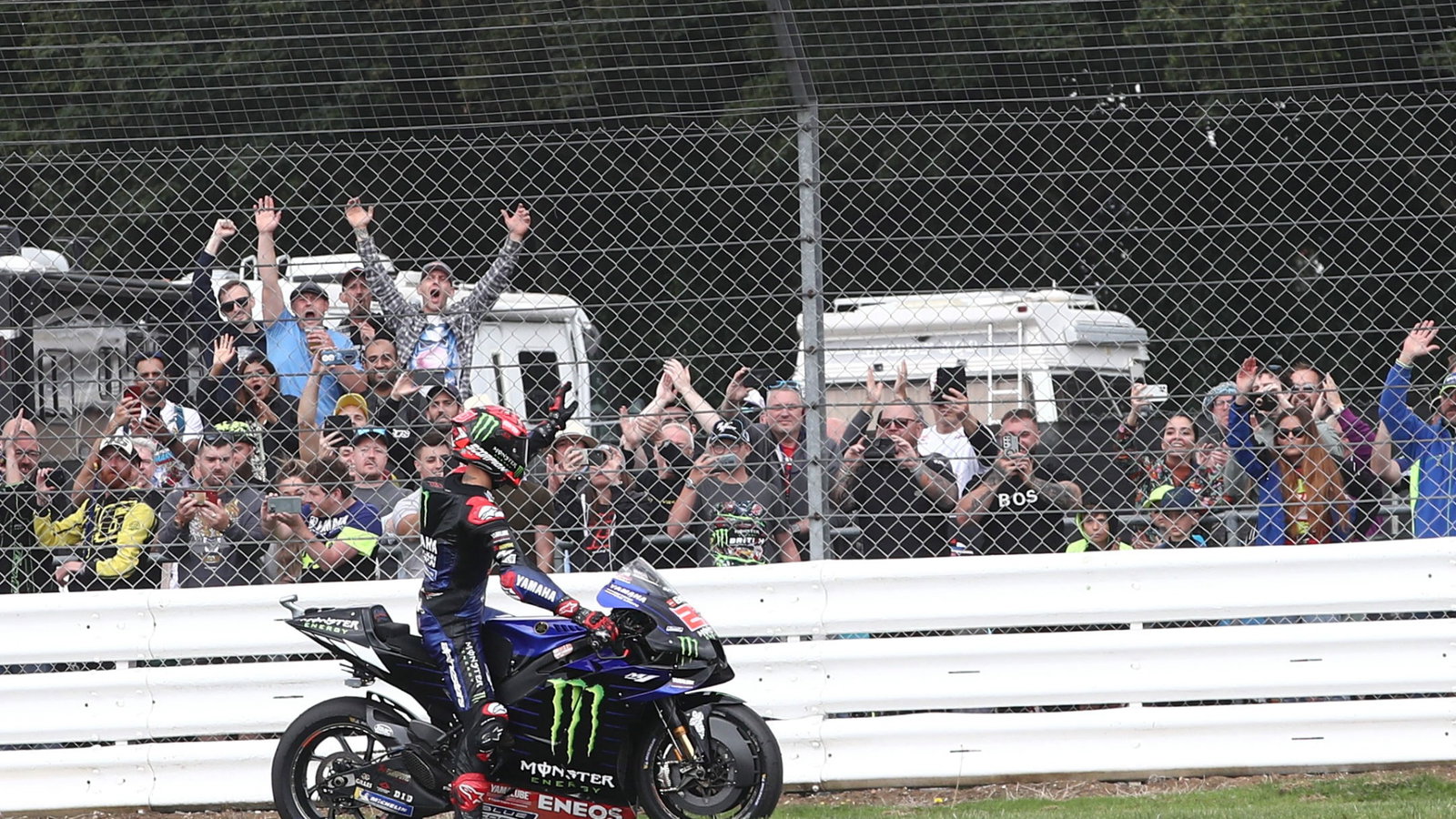 Fabio Quartararo MotoGP race, British MotoGP, 29 August2021