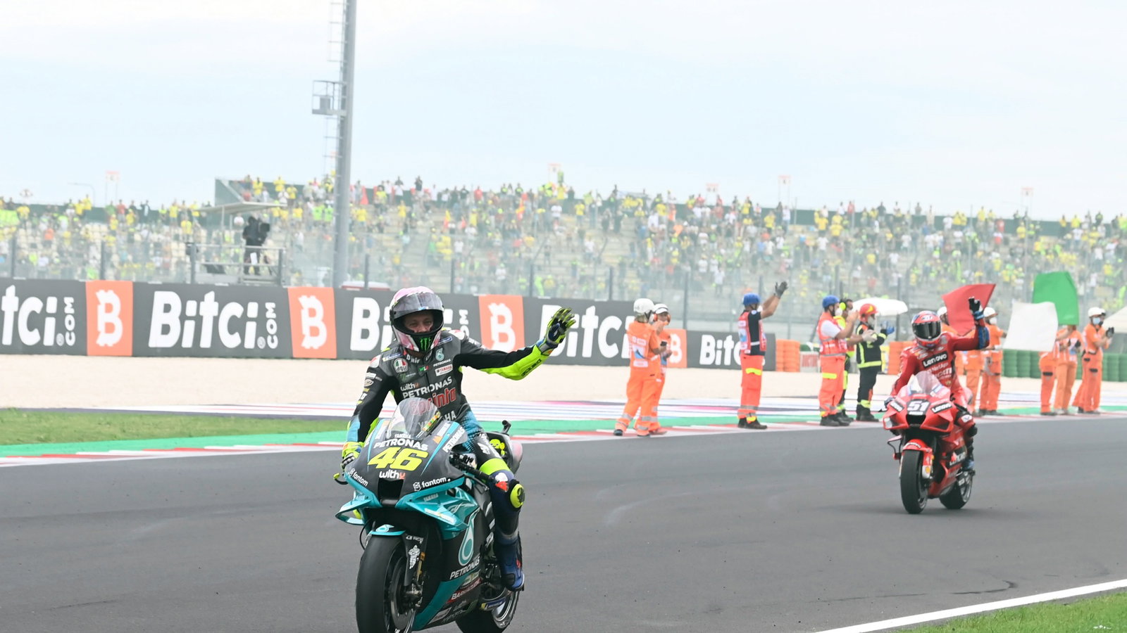 Valentino Rossi, San Marino MotoGP race, 19 September 2021