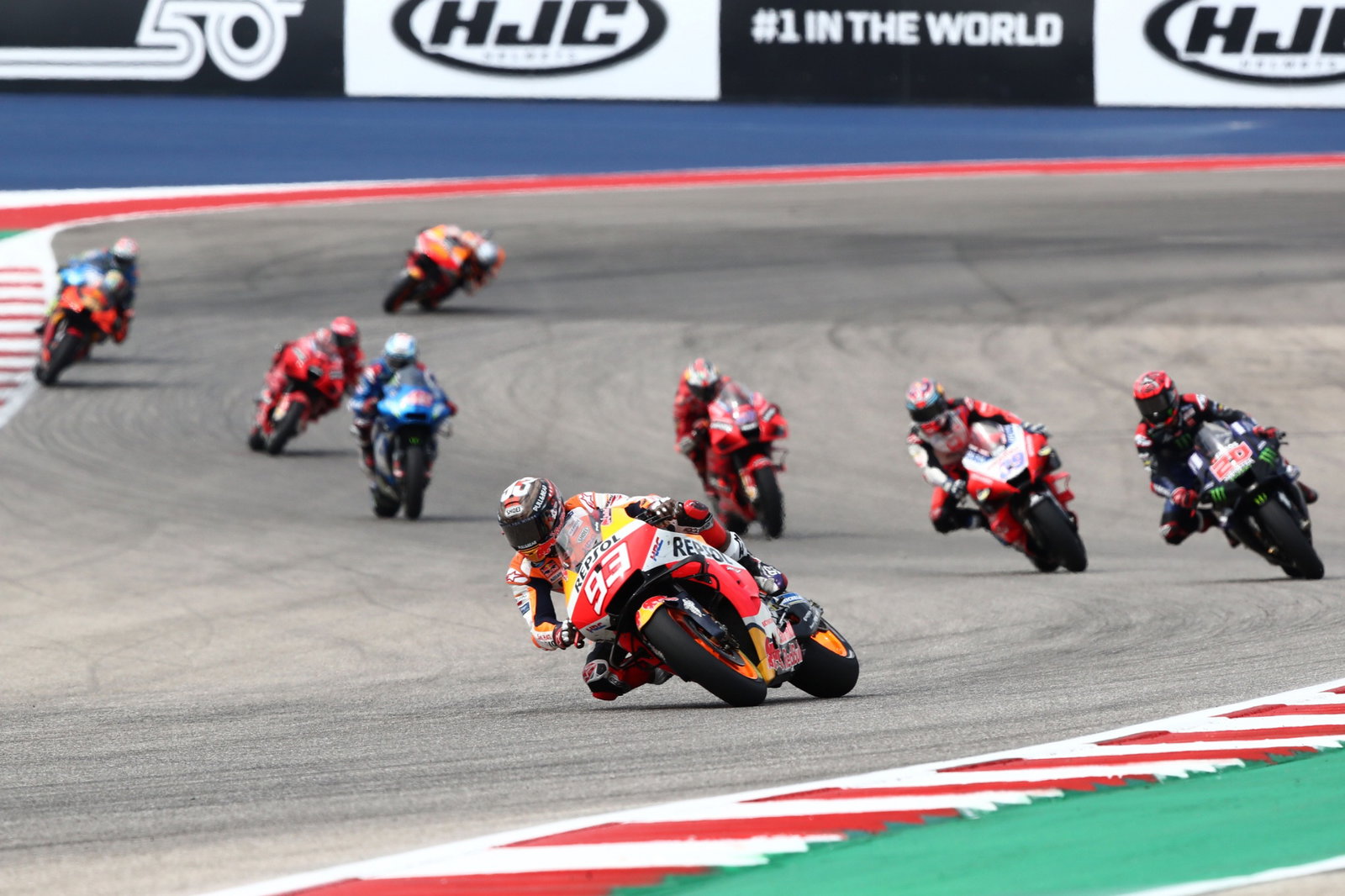 Marc Marquez, Grand Prix of the Americas race, 3 October 2021