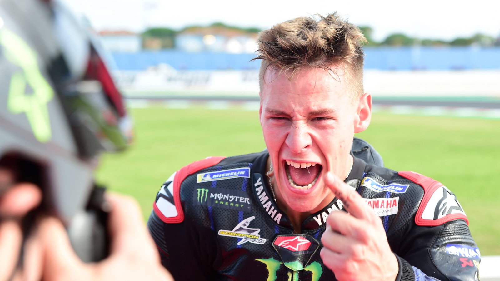 Fabio Quartararo, World Champion, MotoGP race, Emilia-Romagna MotoGP 24 October 2021