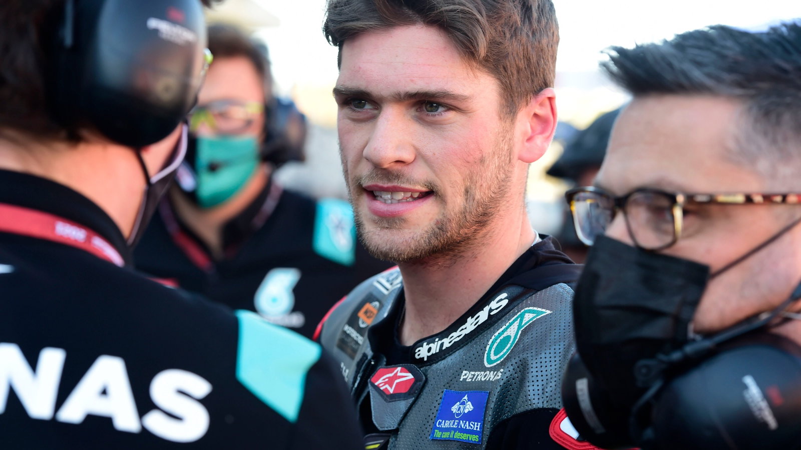 Jake Dixon, Moto2 race, Algarve MotoGP, 7 November 2021