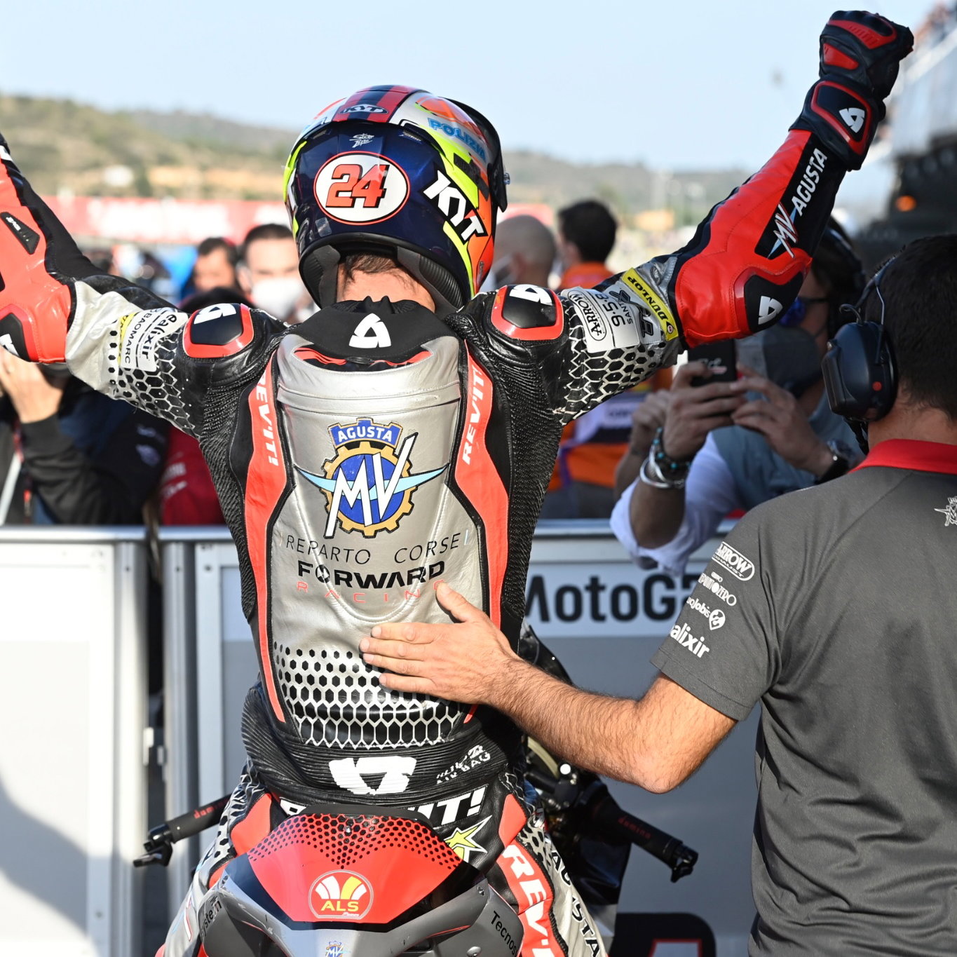 Simone Corsi, Moto2, Valencia MotoGP, 13 November 2021