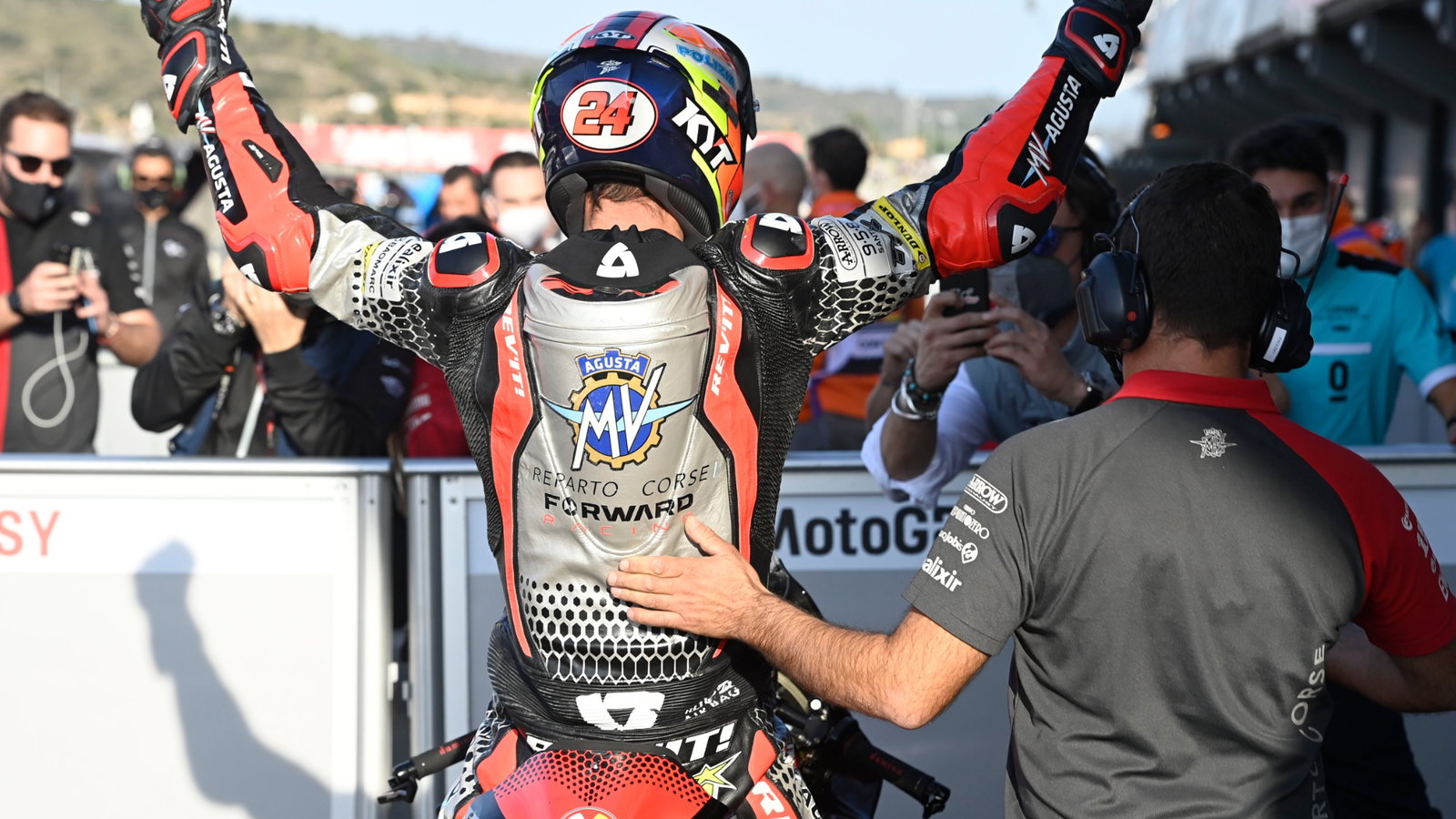 Simone Corsi, Moto2, Valencia MotoGP, 13 November 2021