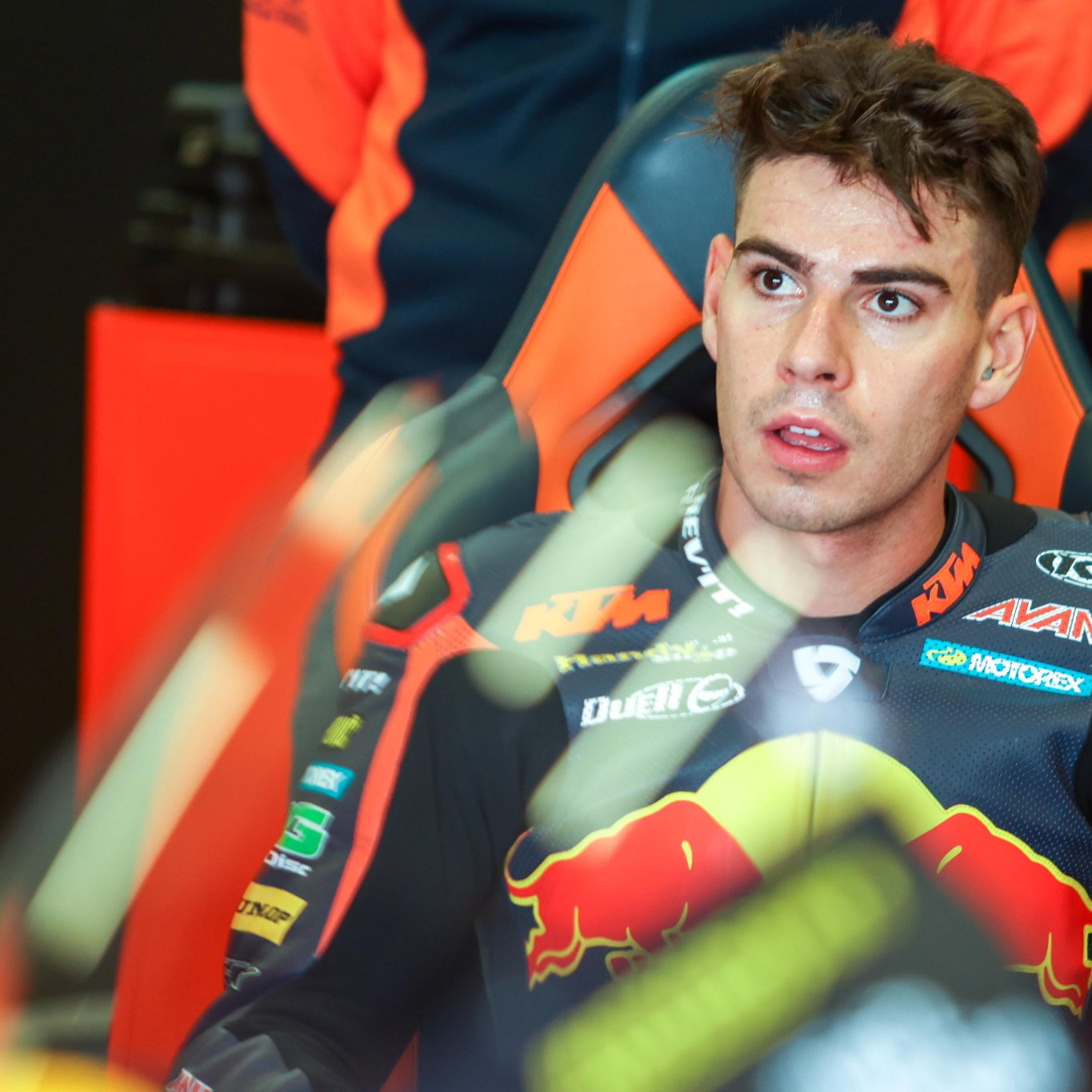 Augusto Fernandez Jerez Moto2 test, 22 November 2021