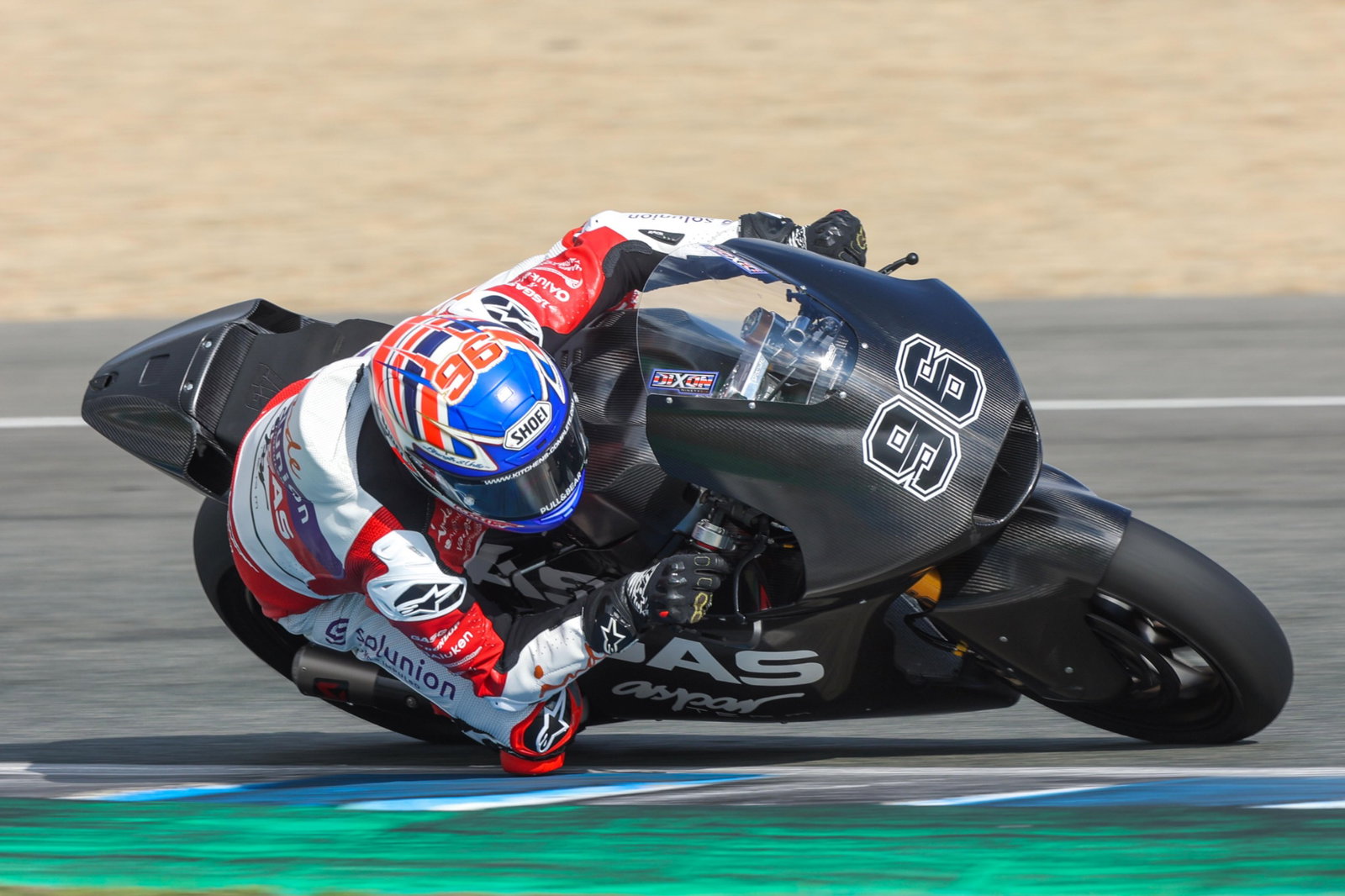 Jake Dixon Jerez Moto2 test, 22 November 2021