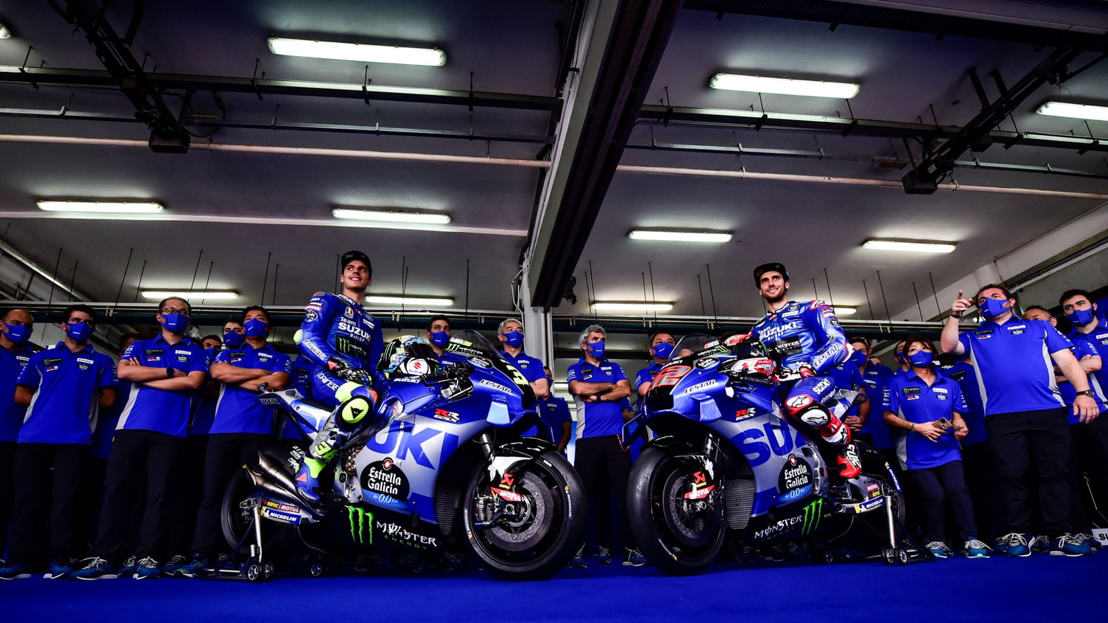 Team Suzuki Ecstar launch, Joan Mir, Alex Rins, MotoGP, Sepang MotoGP test 4 January 2022