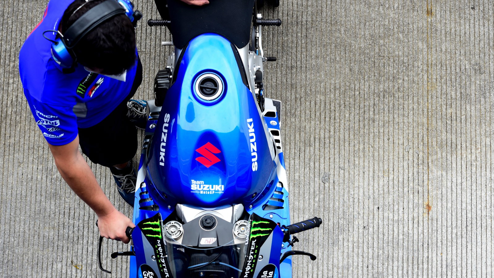 Suzuki bike, MotoGP, Indonesian MotoGP test, 11 February 2022