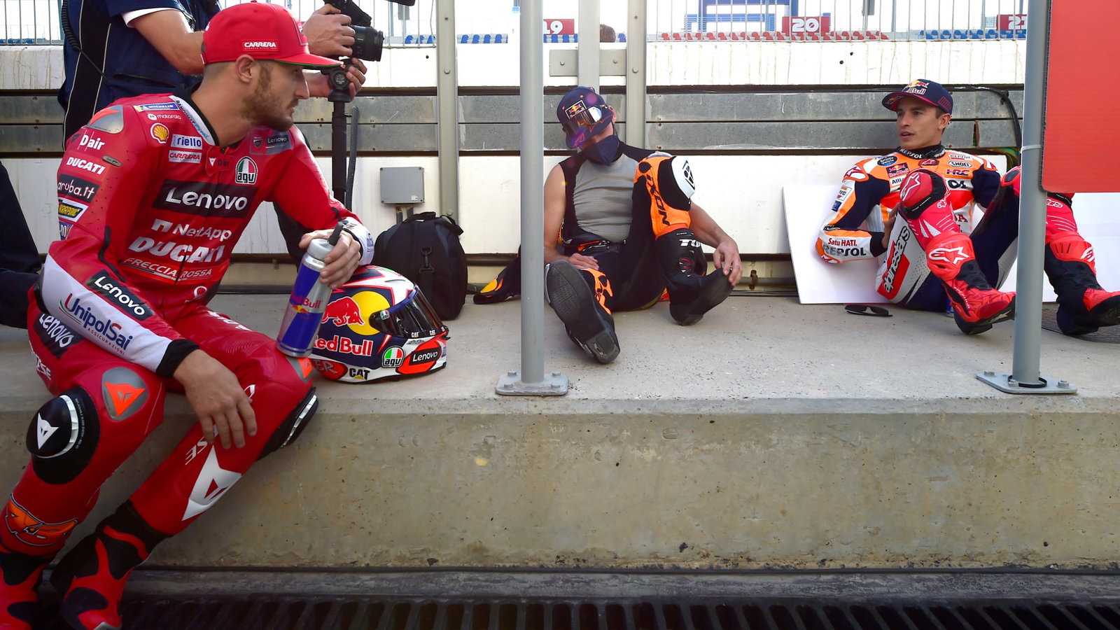 Jack Miller, Brad Binder, Marc Marquez, MotoGP, Qatar MotoGP, 3 March 2022