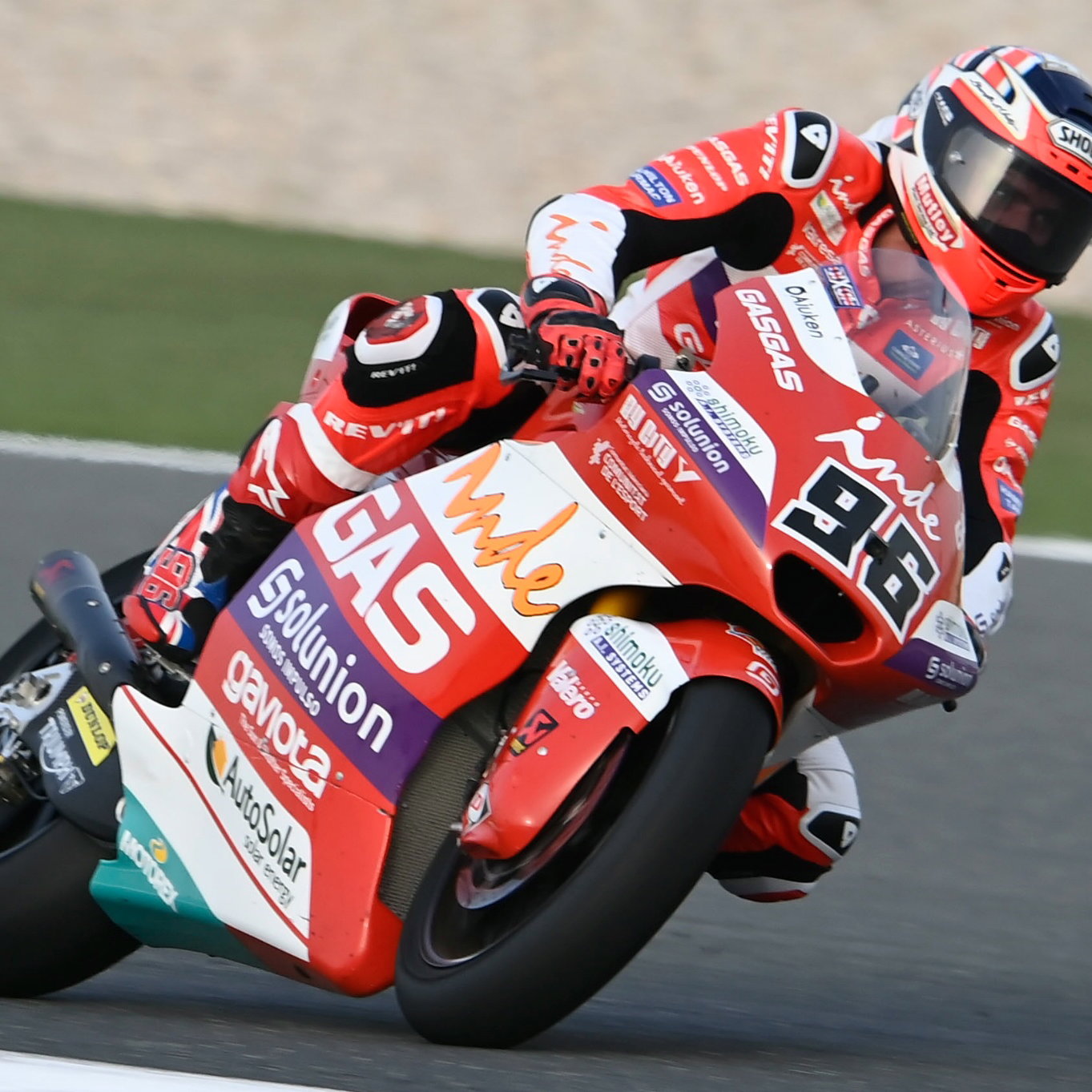 Jake Dixon, Moto2 race, Qatar MotoGP, 6 March 2022