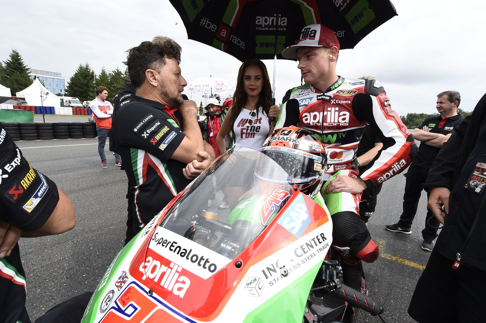MotoGP: Rossi talks last corner overtakes - in front of Sete!