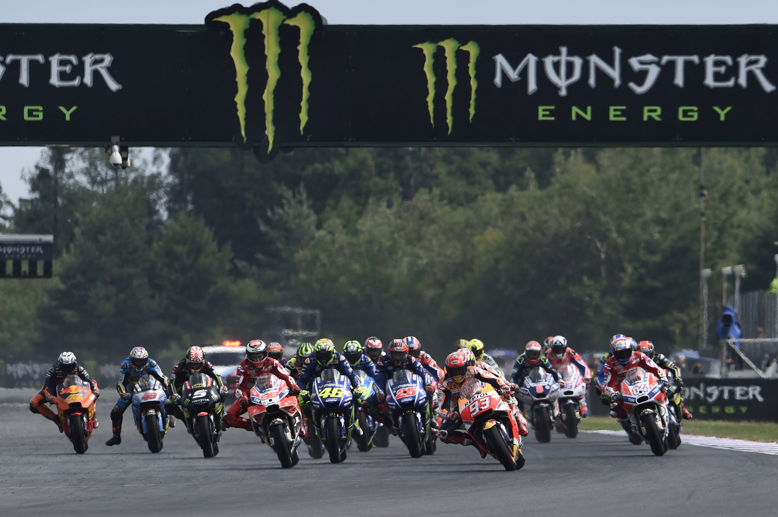 MotoGP: Rossi talks last corner overtakes - in front of Sete!