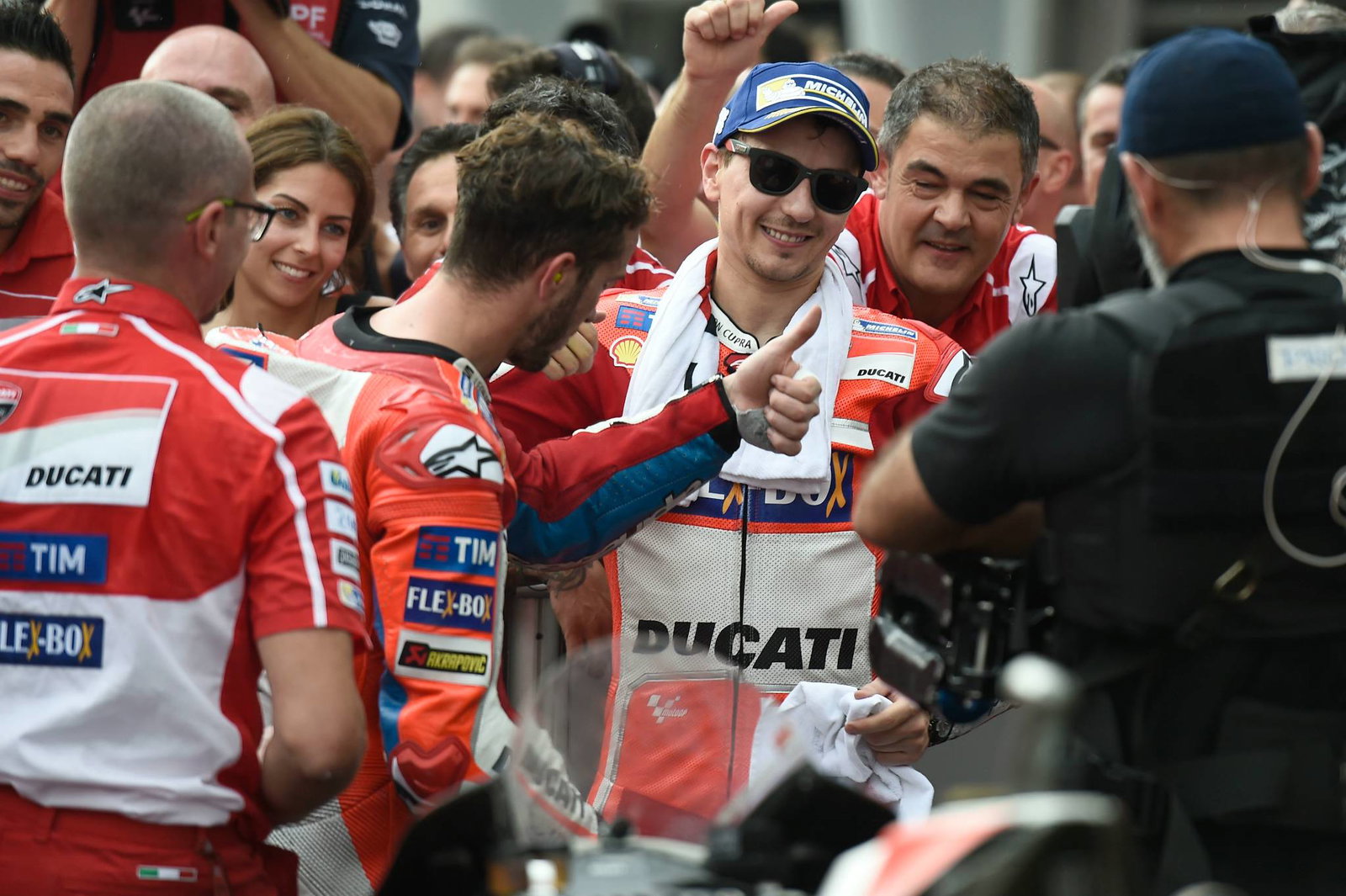 MotoGP Malaysia: Dovizioso: Jorge a good team-mate, unlike some!