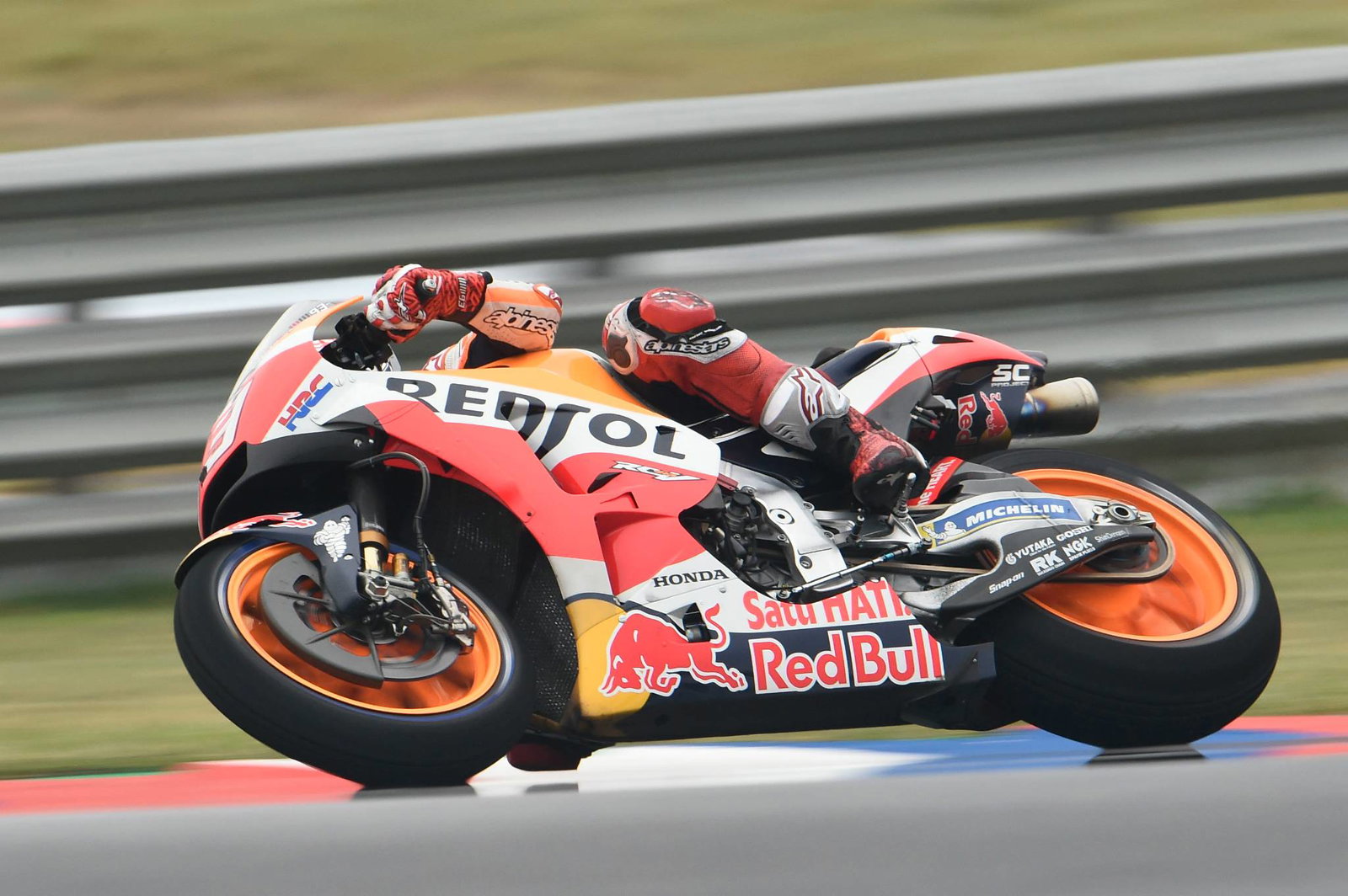 MotoGP: Marquez rampant in warm-up, Pedrosa second