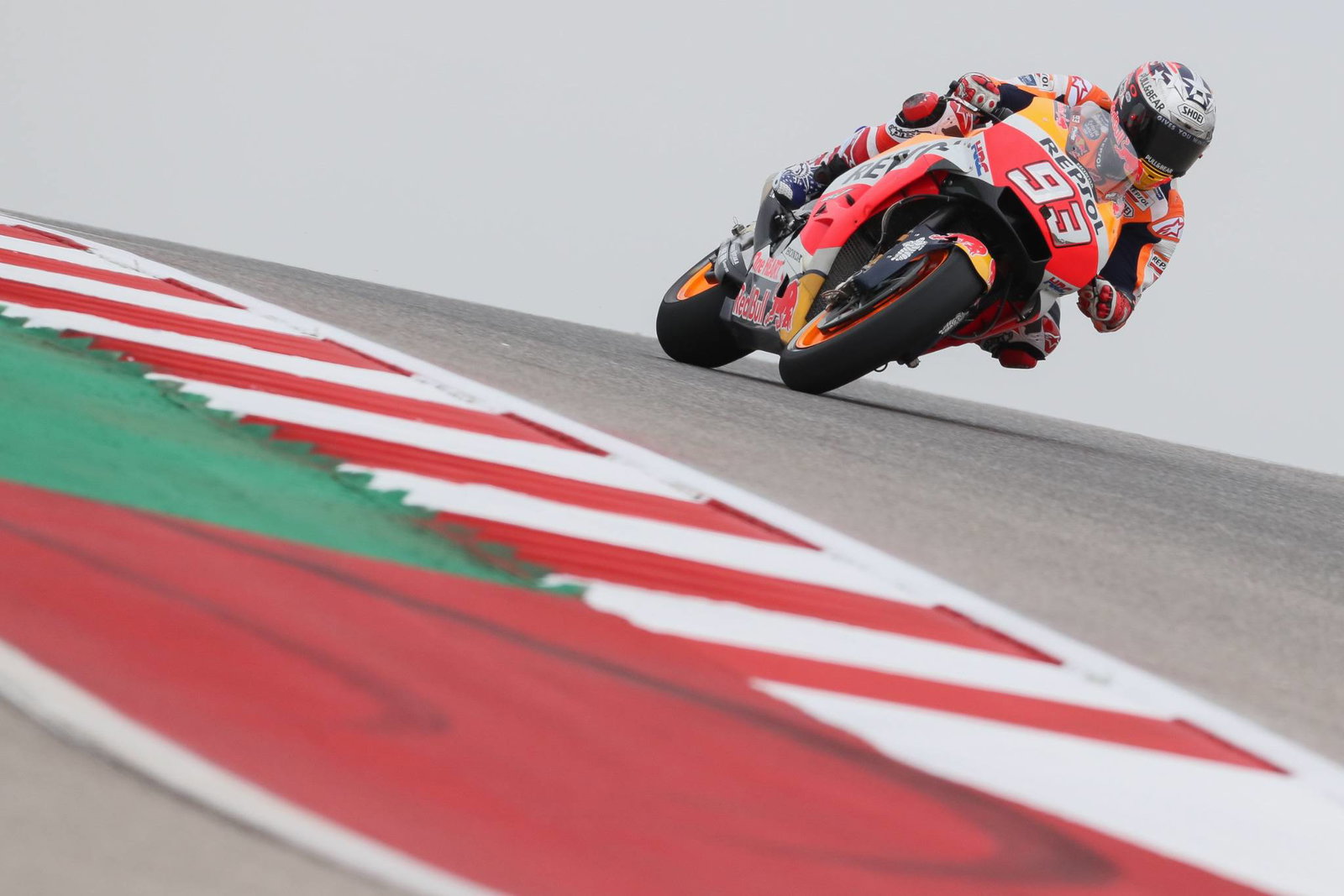 Austin MotoGP: Miller 'jumping down back straight', roost breaks screen