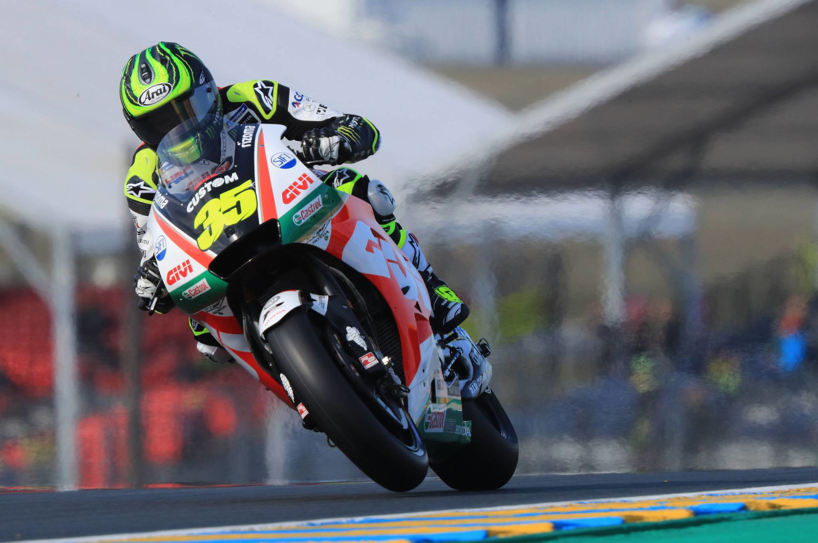 French MotoGP: Zarco bolts to home round pole with lap record