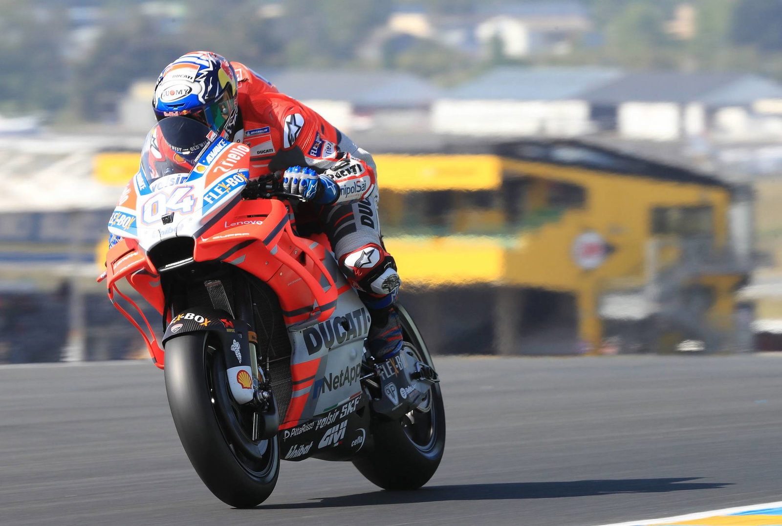 MotoGP Prancis: Dovizioso di bawah rekor lap untuk mengungguli Marquez di FP2