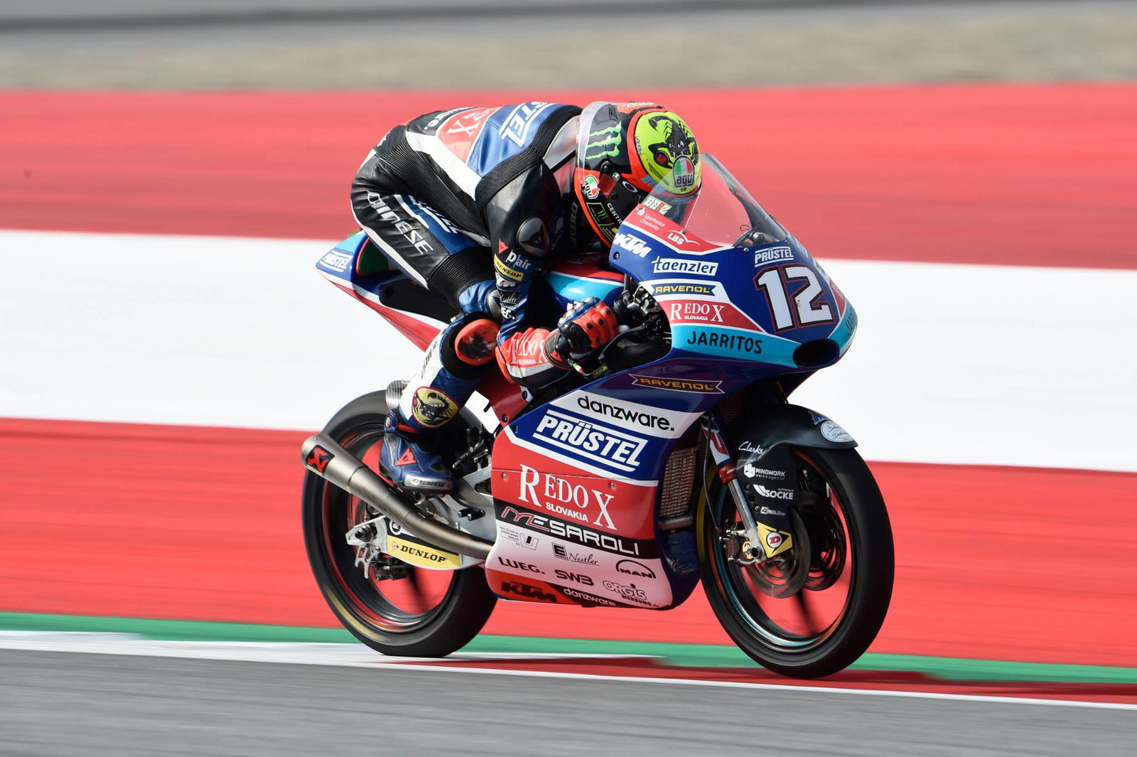 Moto3 Austria: Bezzecchi beats injured Martin for pole