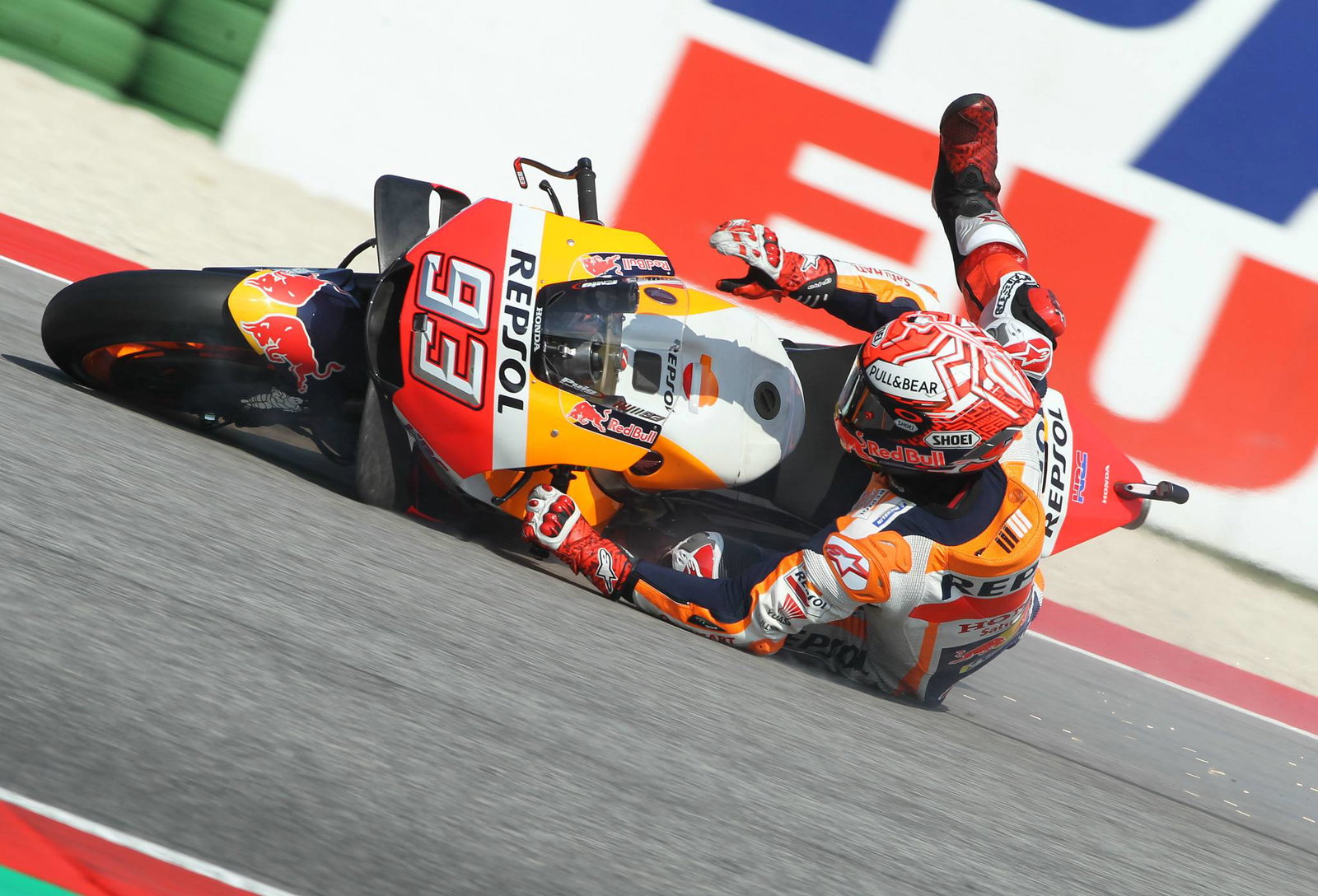 Misano MotoGP: Marquez drama: Crash, Sprint, Scooter, Stone