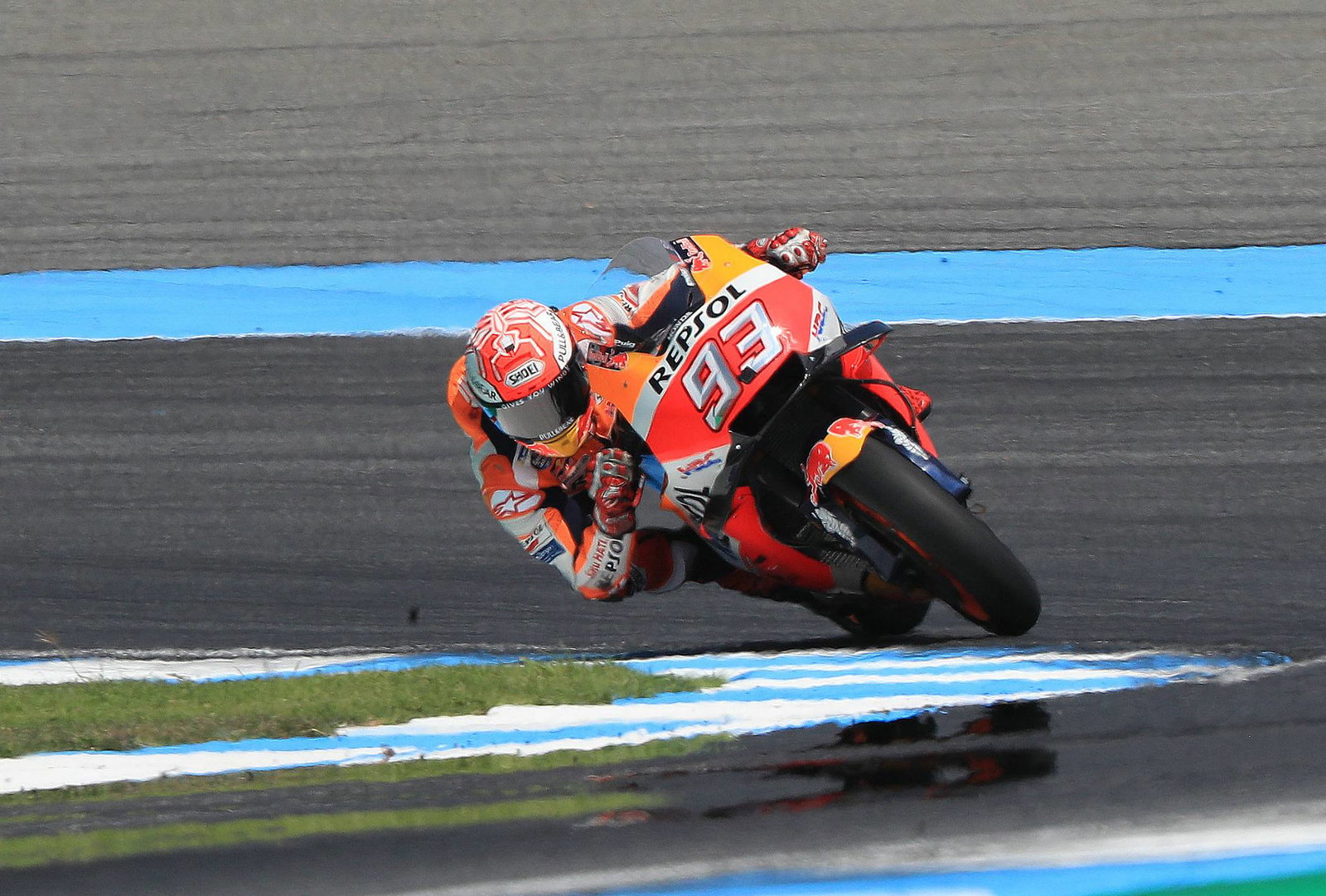 MotoGP: Marquez leads Yamahas in morning warm-up